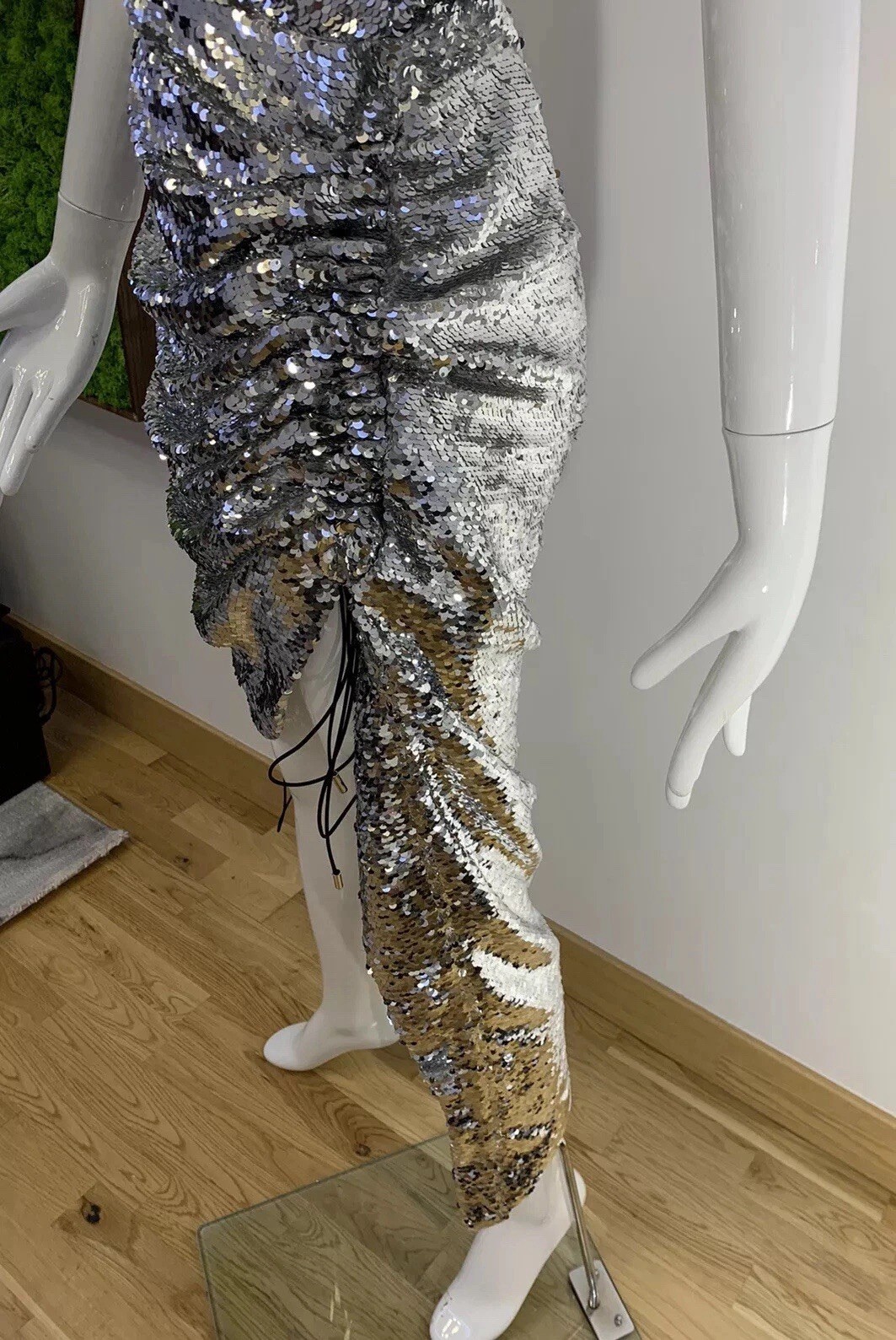 FYODOR GOLAN UNIQUE Performance Sequins Dress Size UK 10 RRP £550 NEW