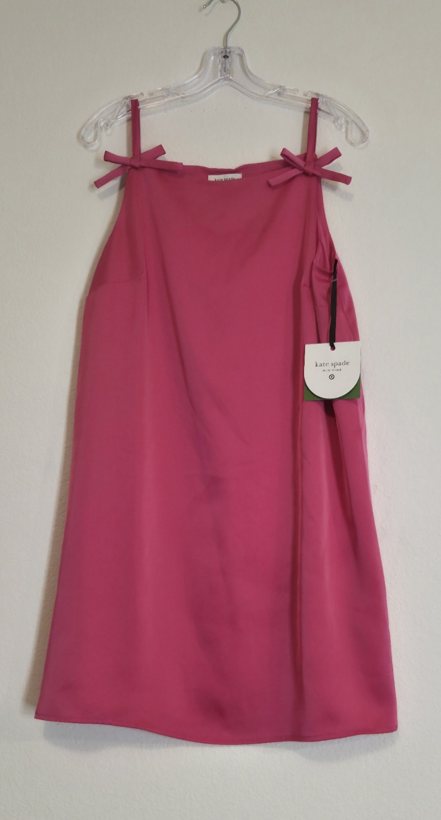 🆕️ New Kate Spade New York x Target 90s Mini Tank Shift Dress in pink – MEDIUM