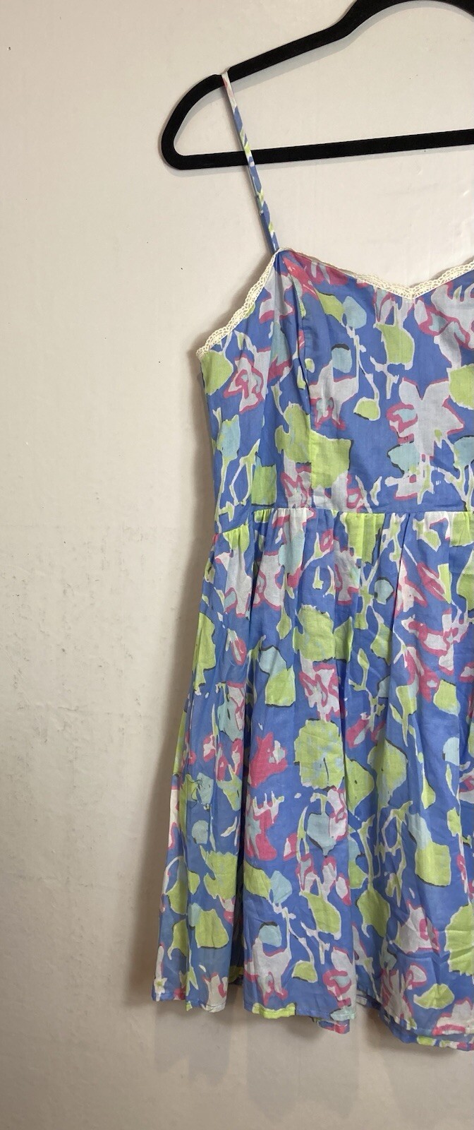 Y2K Moda International Floral Sweetheart Babydoll Fit & Flare Mini Dress Size 12