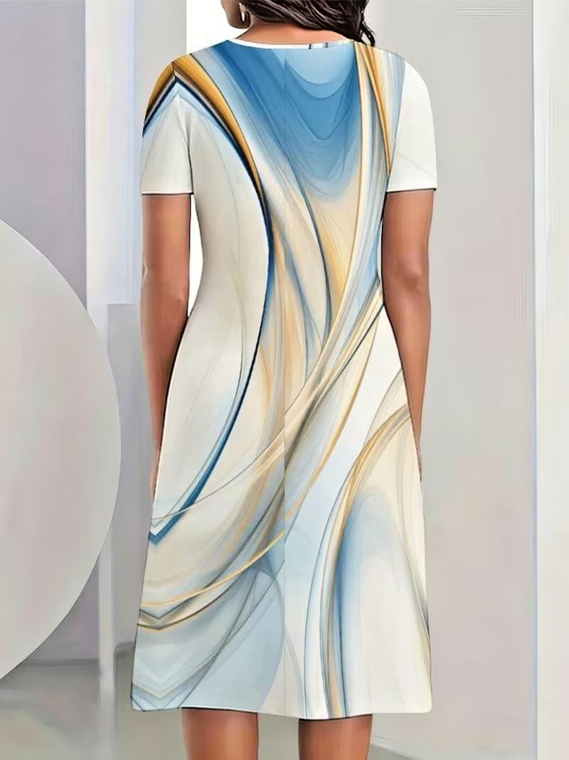 Plus Size 5XL Gorgeous Elegant Flowing Dress ✨New