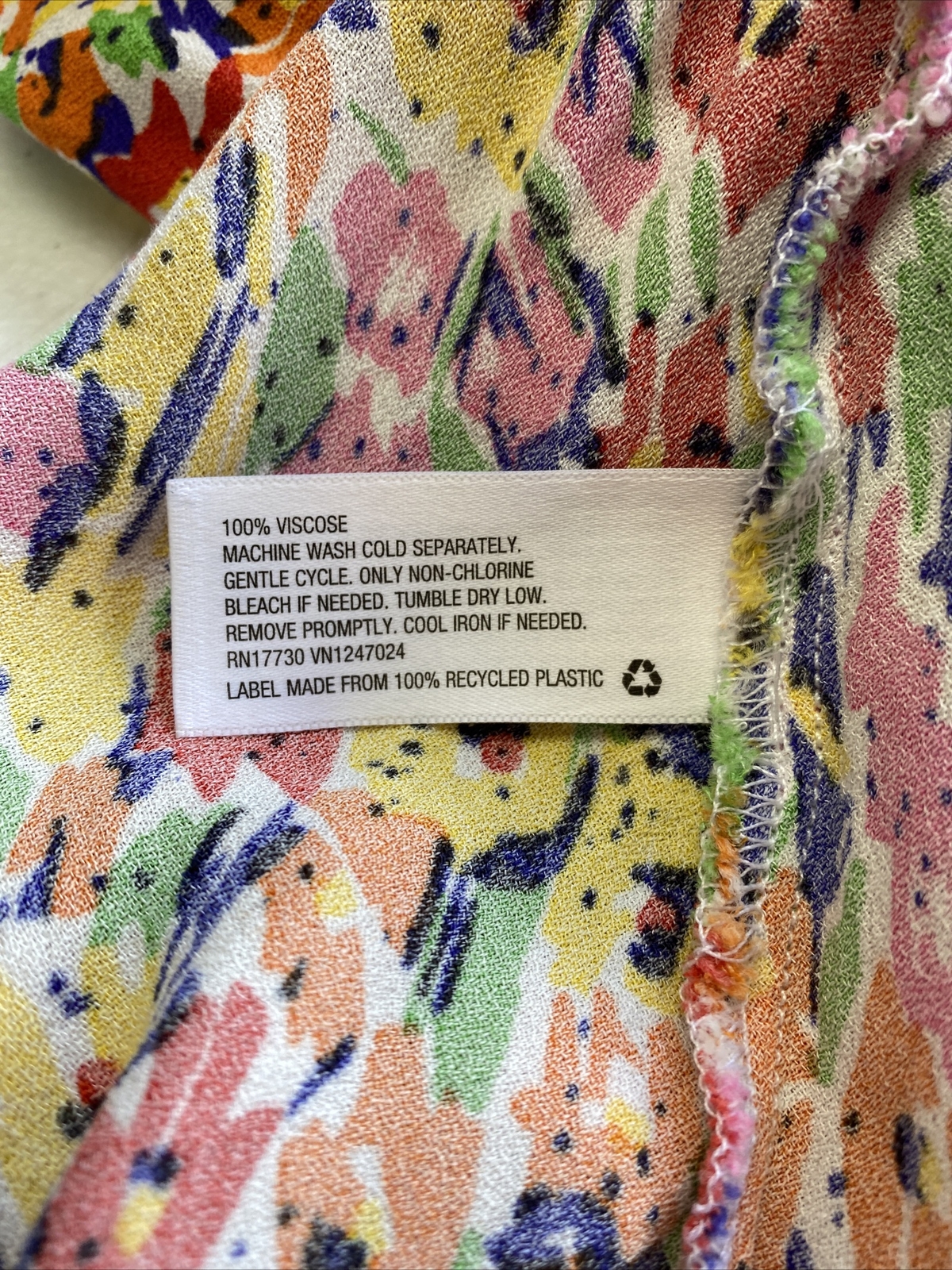 Rixo X Target Dress Women’s 4 Midi Multicolor Empire Floral Puff Sleeve career