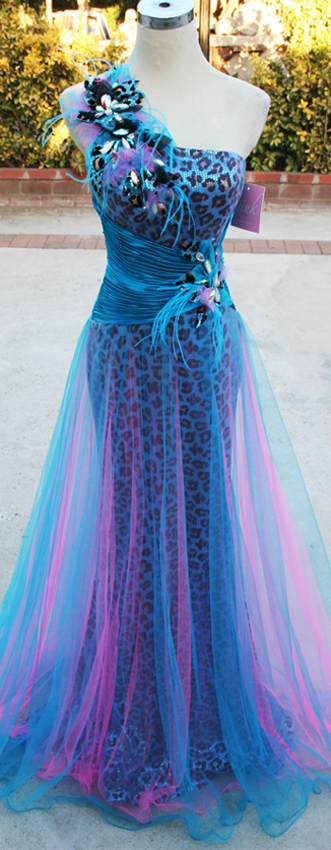 Pink Prom by Alexia 5115 Blue / Purple $448 Prom Gown 2