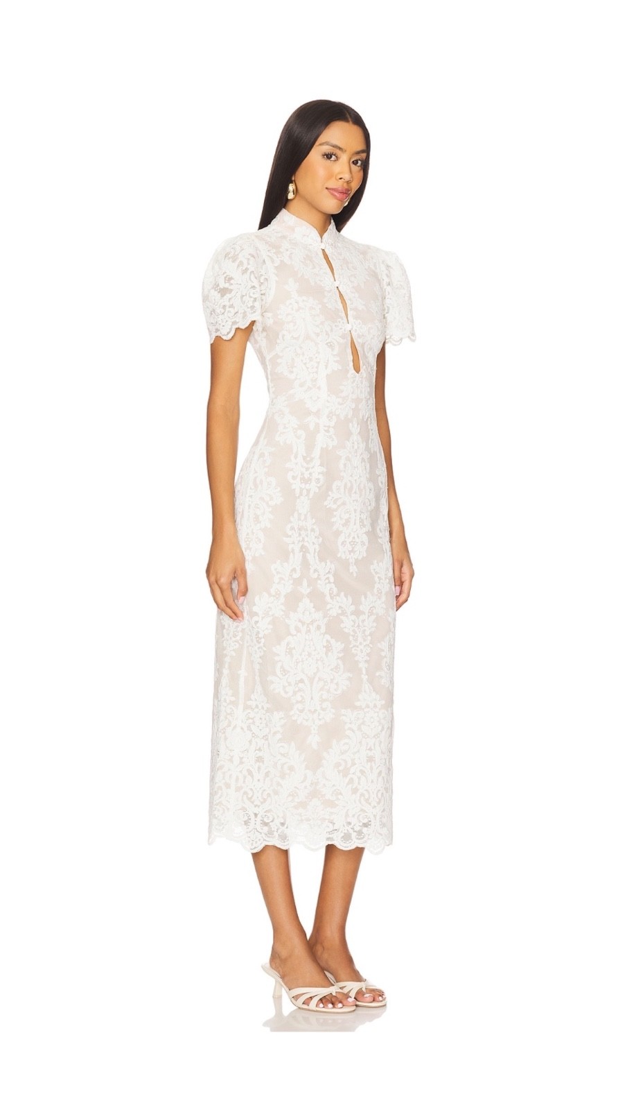 Stone Cole Fox Emory midi dress