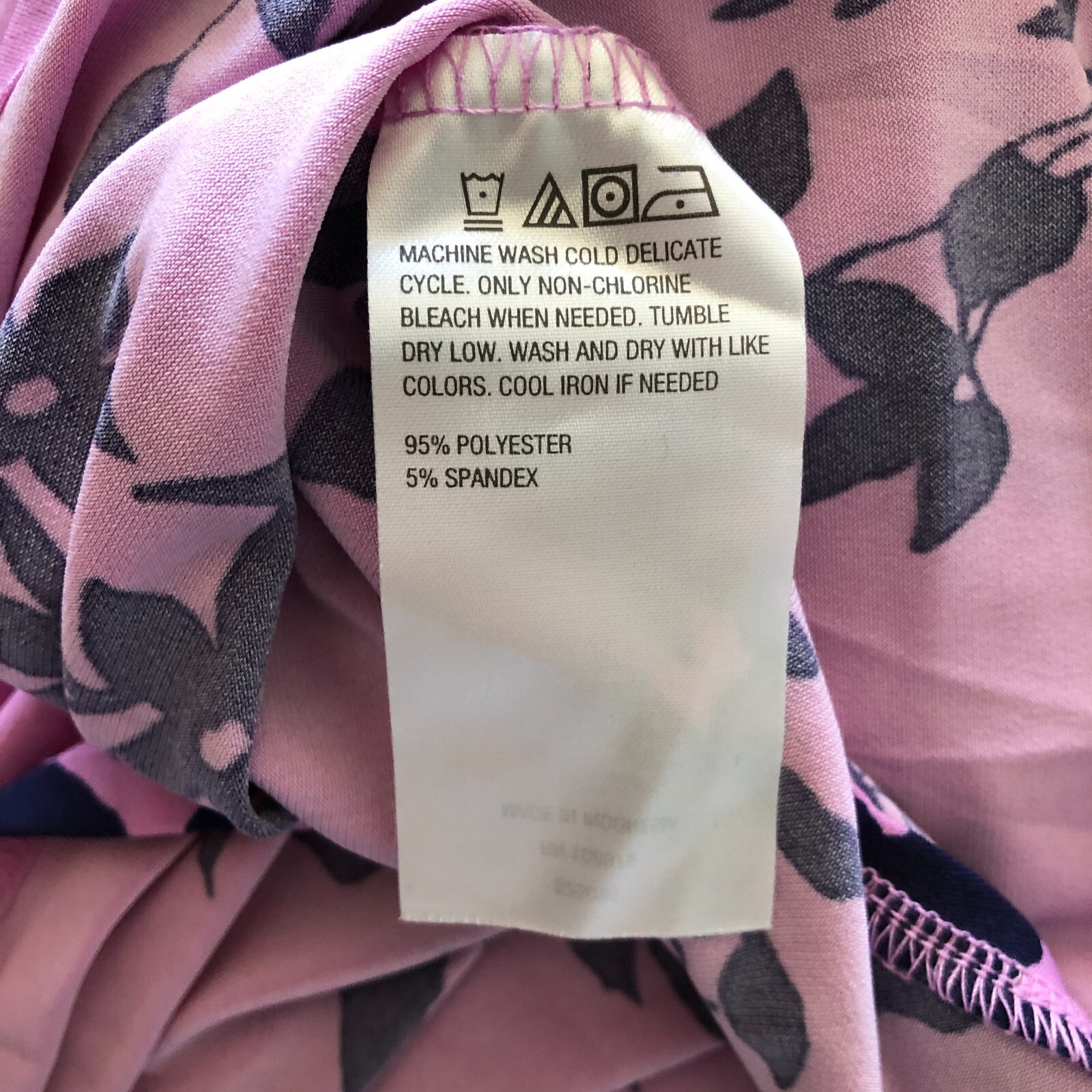 NEW IMAN Global Chic Twist-Front Midi Dress Pink Purple Floral Womens Size L