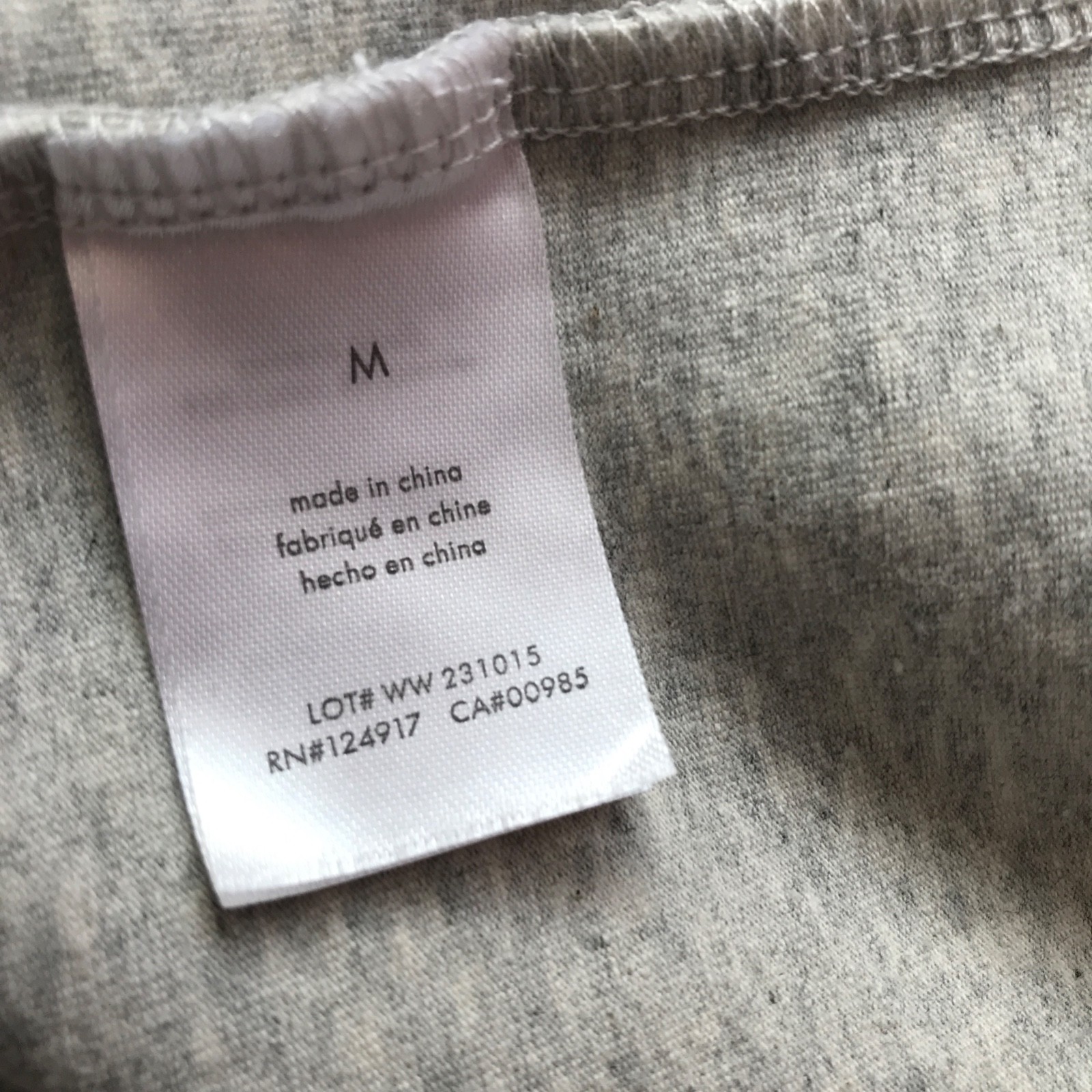 WeWoreWhat Womens Dress Medium Gray Heathered Sleeveless Rouched Crew