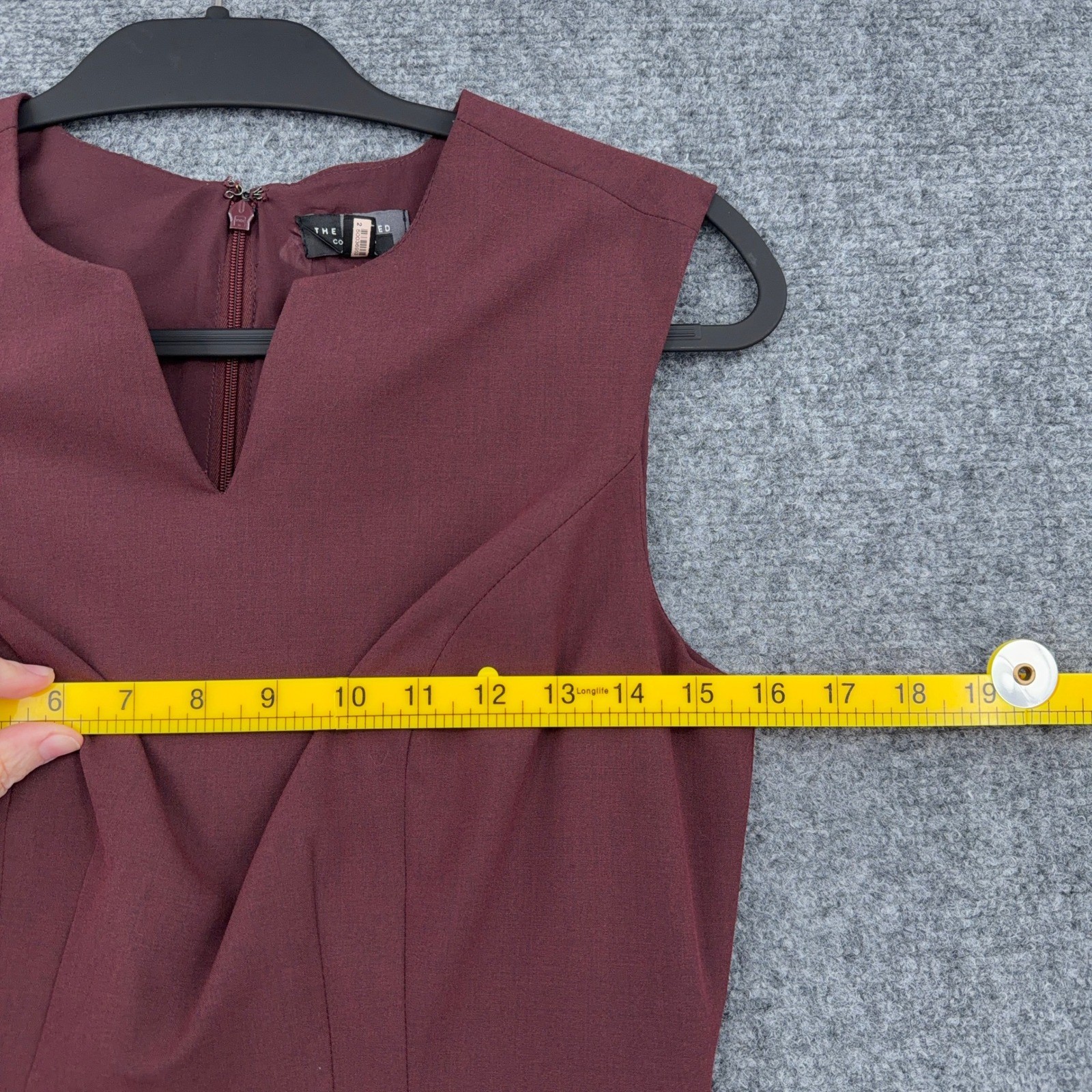 The Limited Collection Sheath Dress Women 2 Synthetic Burgundy