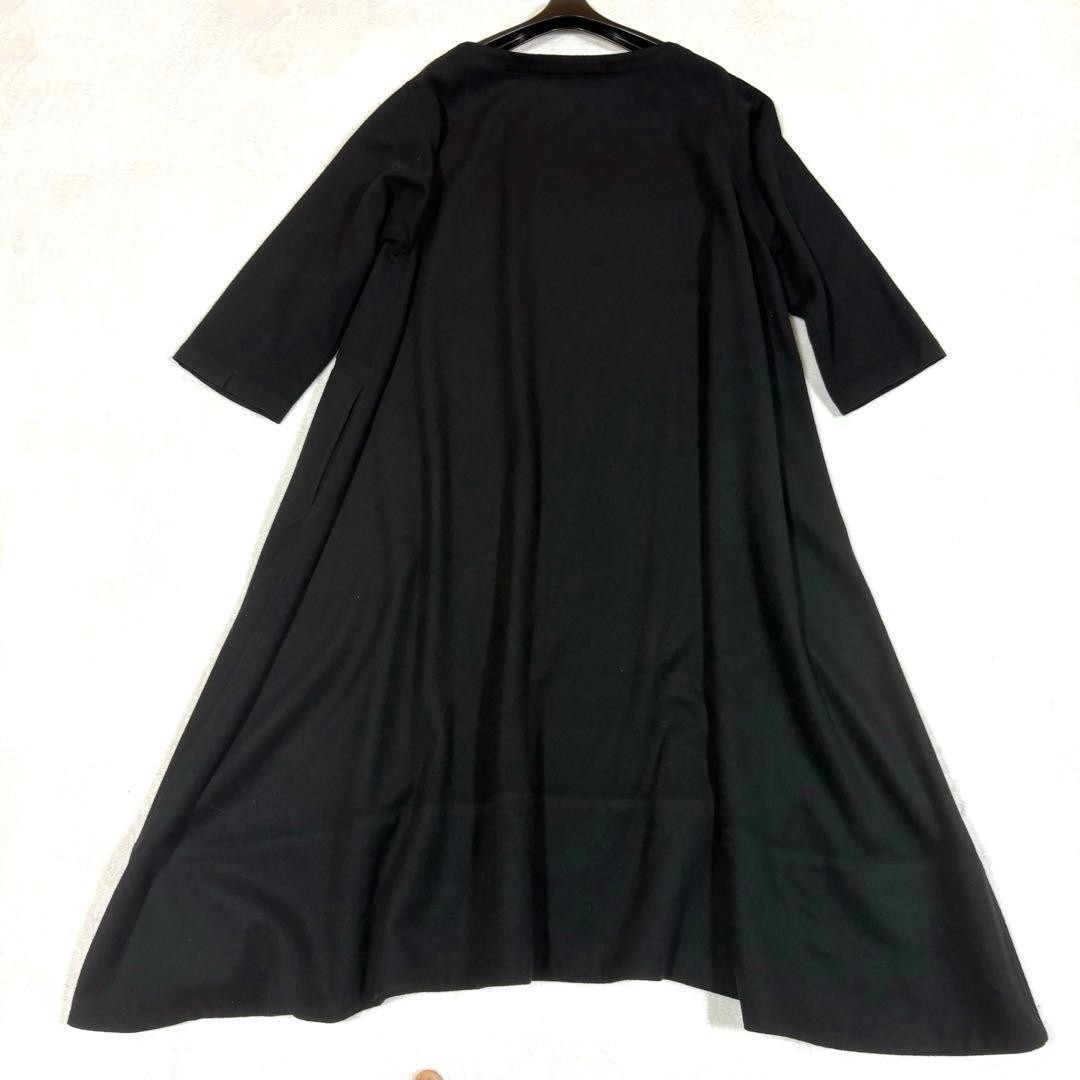 Moe Moyuru Oversized Dress Wool Long Sleeve