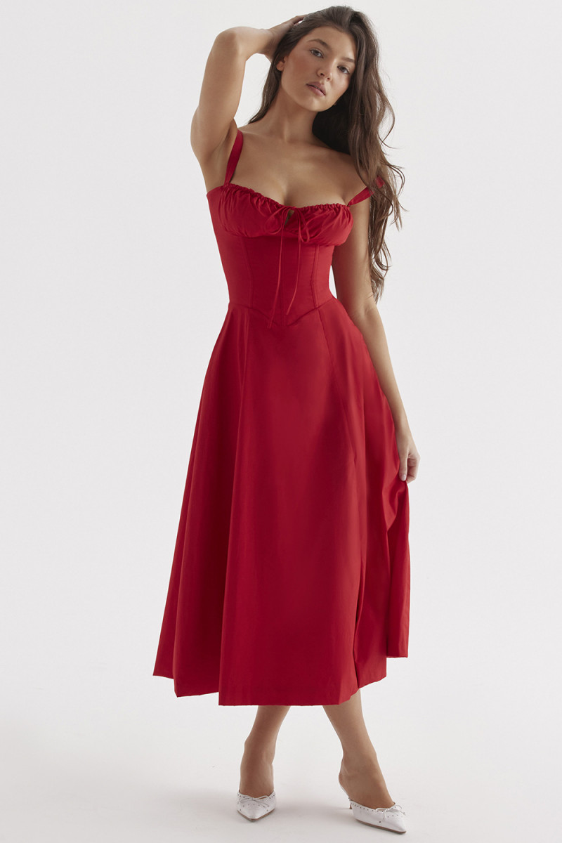 Female Dress Commuter Temperament Solid Color Fashion High-end Sling Dress