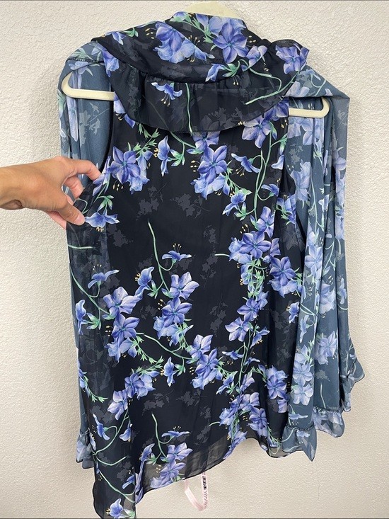 NWT Ieena Mac Duggal Floral Cape Mini Shift Dress 56028 Sz 2