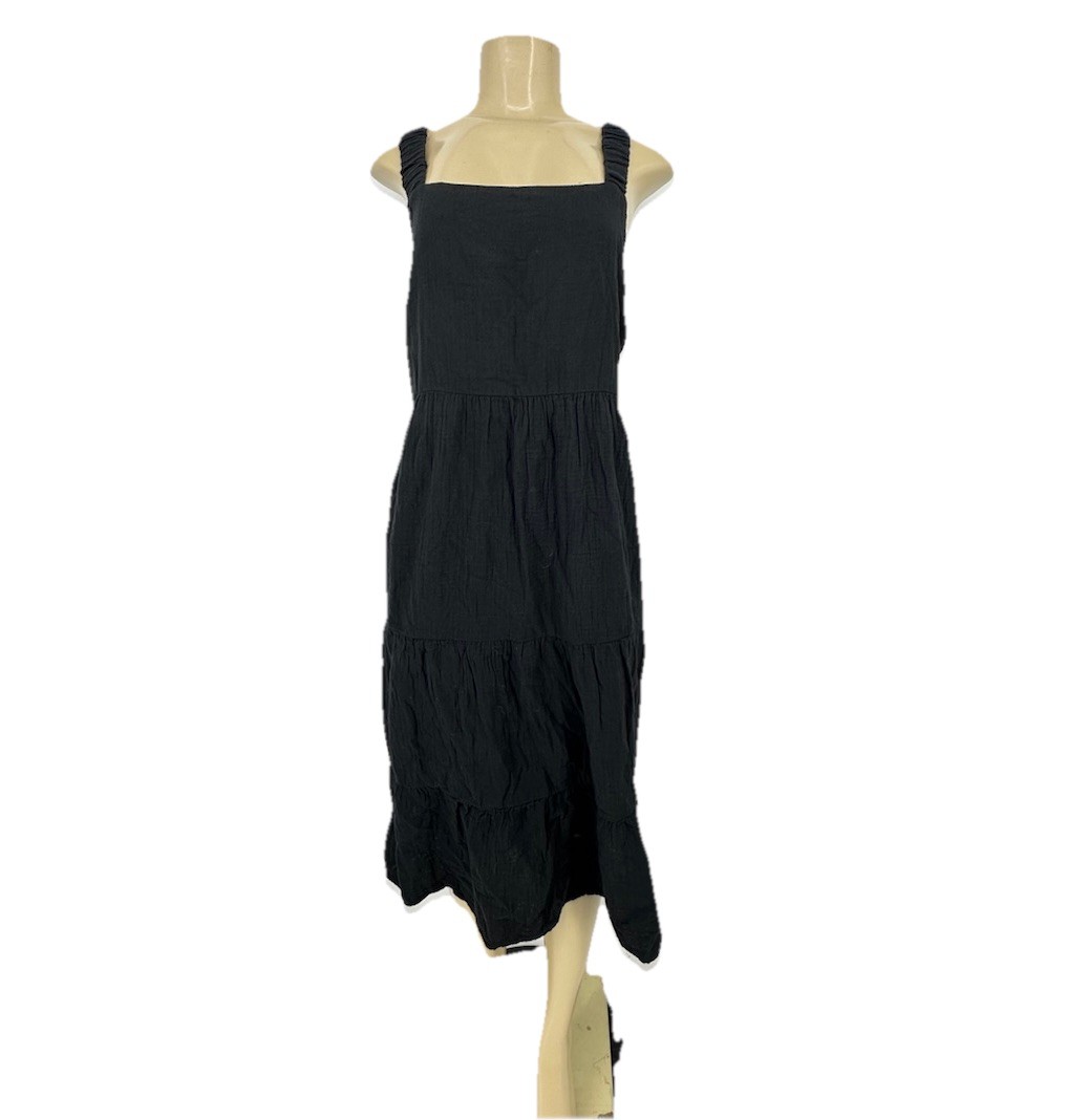NEW Maurice’s Plus Size 1X Women Pullover Fit Flare Gauze Dress Summer D33
