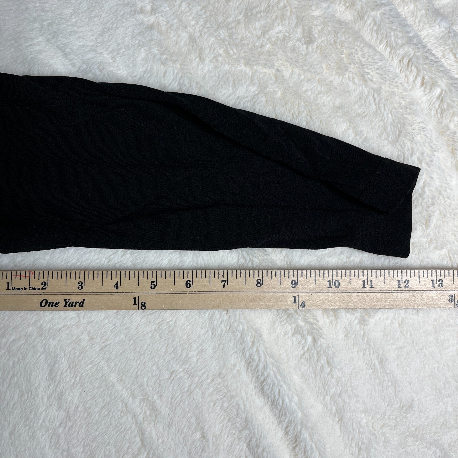 Finity Dress Womens 12 Black 3/4 sleeves
