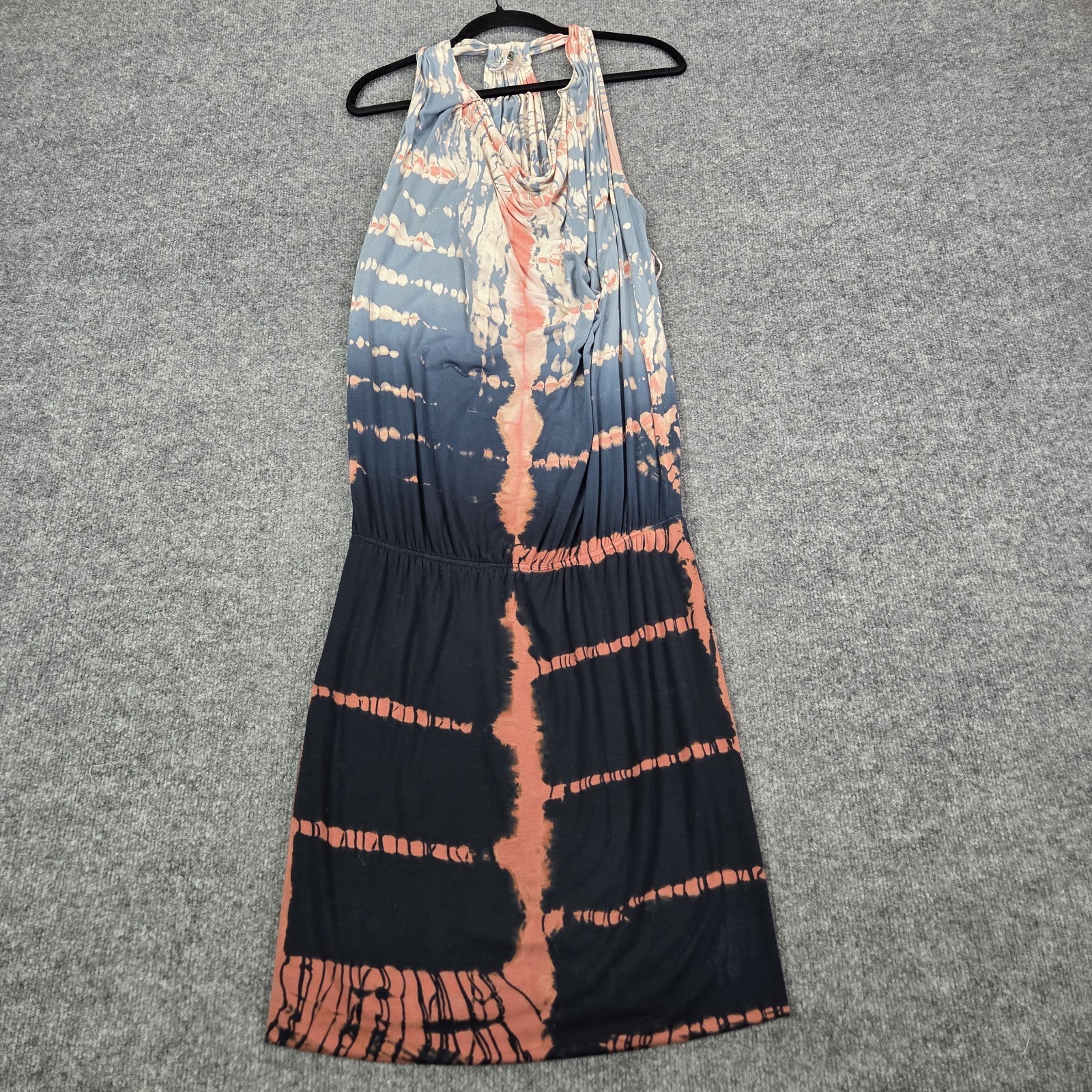 Hard Tail Forever Tie Dye Stretch Dress Boho Festival Made in USA Medium