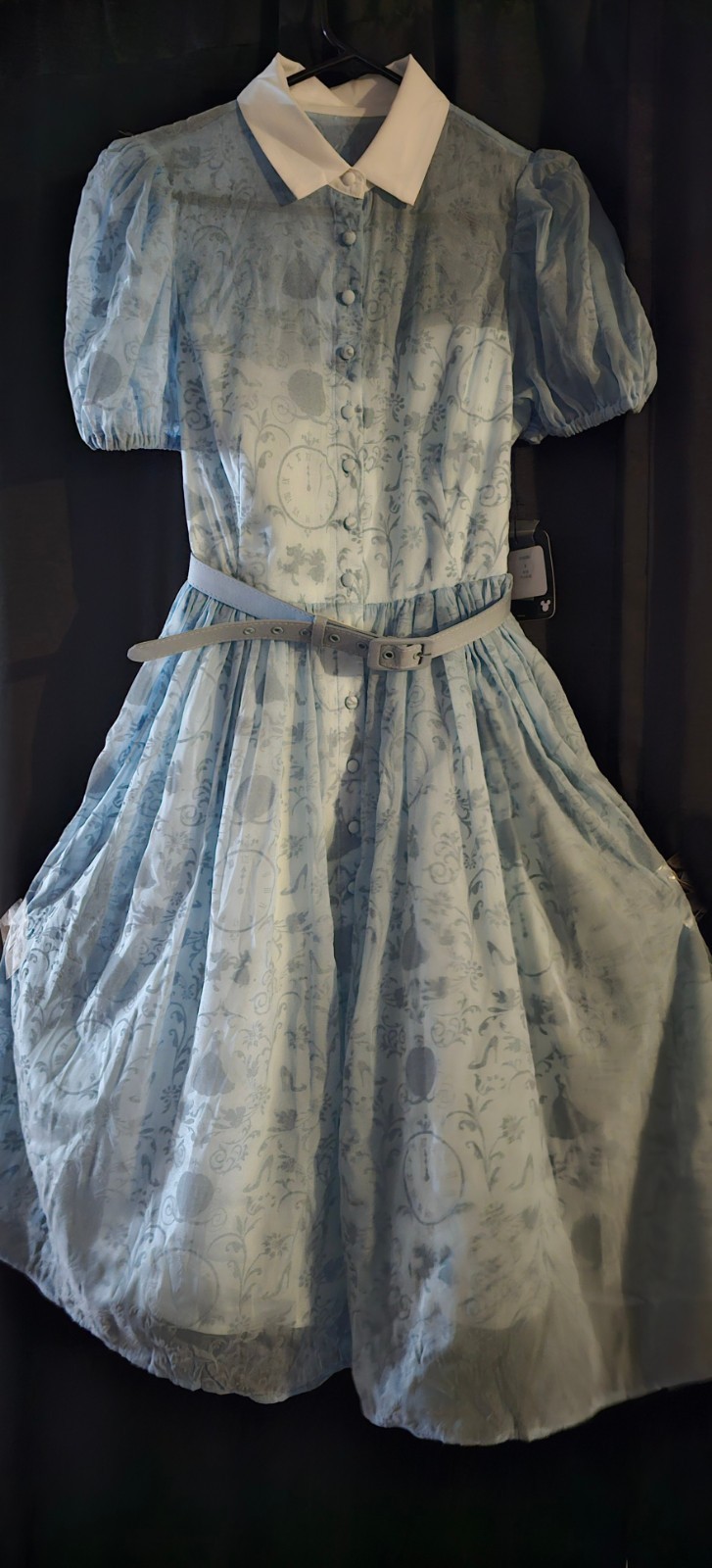 DISNEY CINDERELLA X UNIQUE VINTAGE THE CLOCK STRIKES MIDNIGHT Size Medium