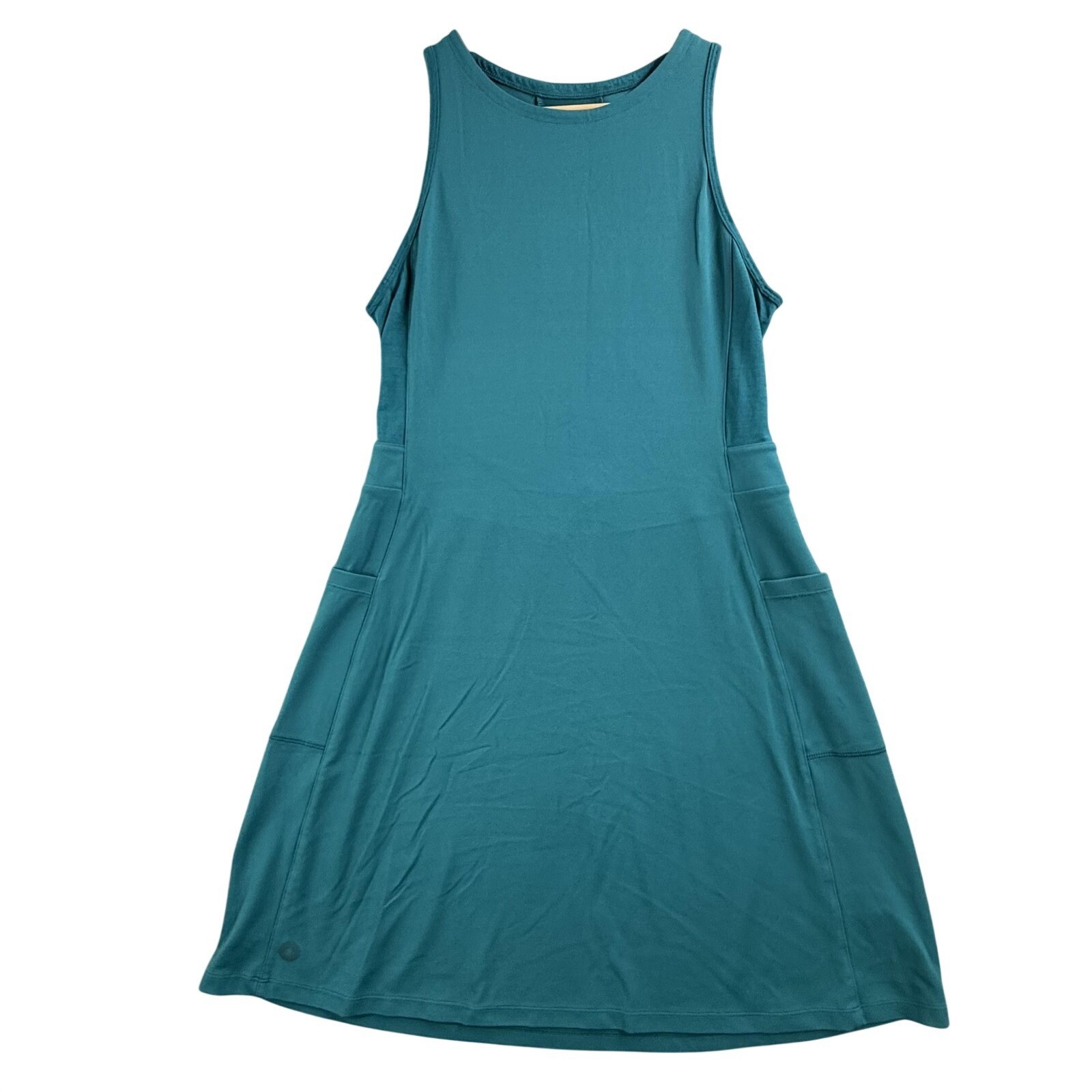 Smartwool Dress Womens Medium Blue Tank A-Line Pocket Active Travel SW016944
