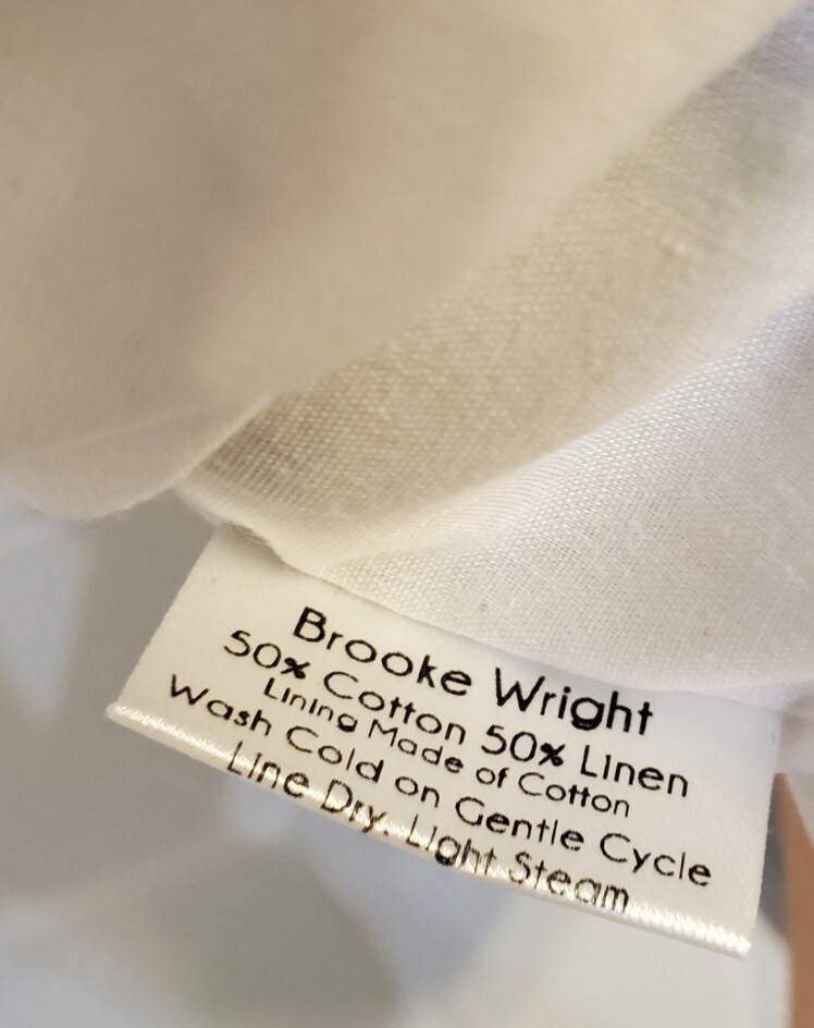 Brooke Wright Cotton Linen Nancy Dress – MEDIUM