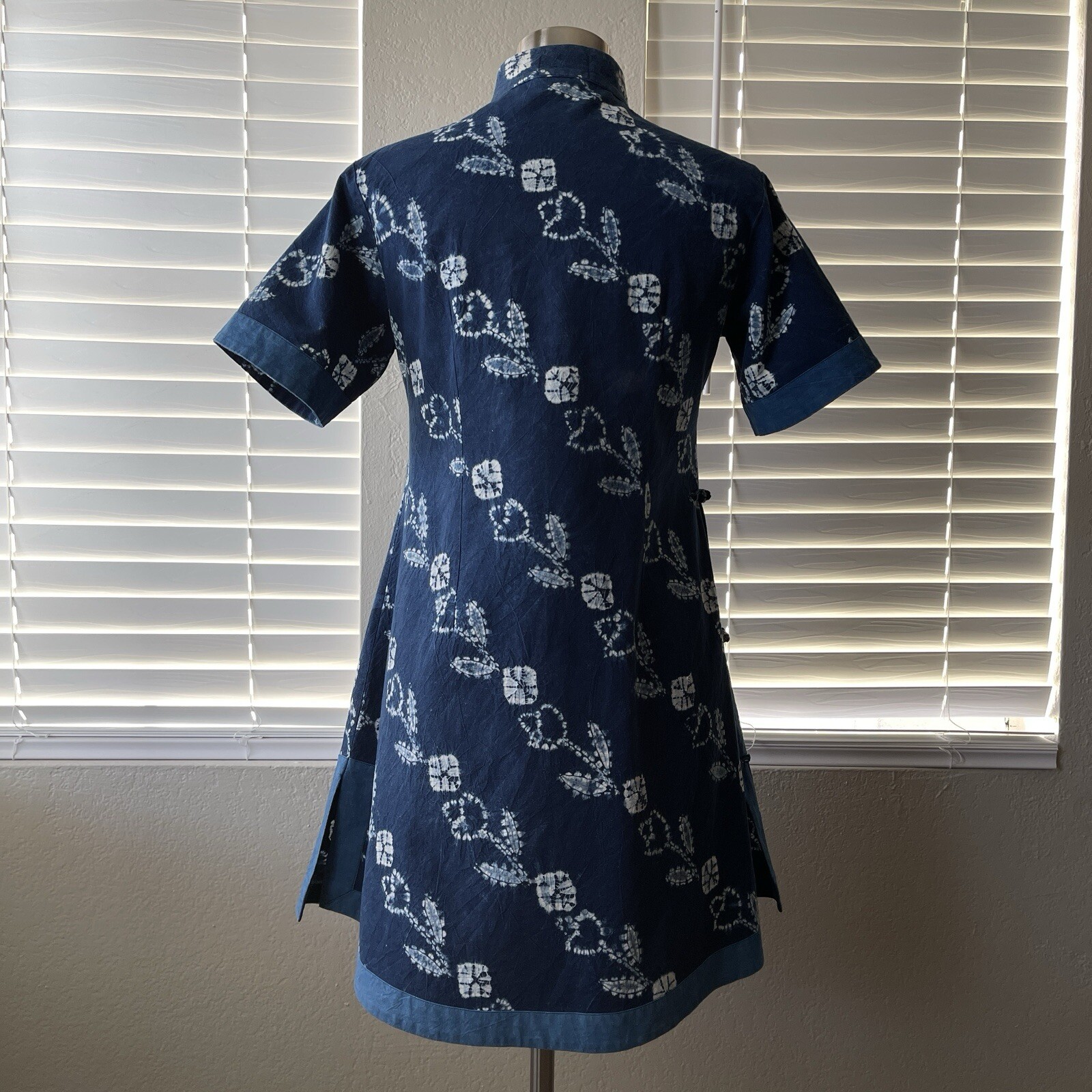 Heaven Handcrafted Chinese Tie-Dye Qipao Dress Cheongsam Size: S | Traditional C