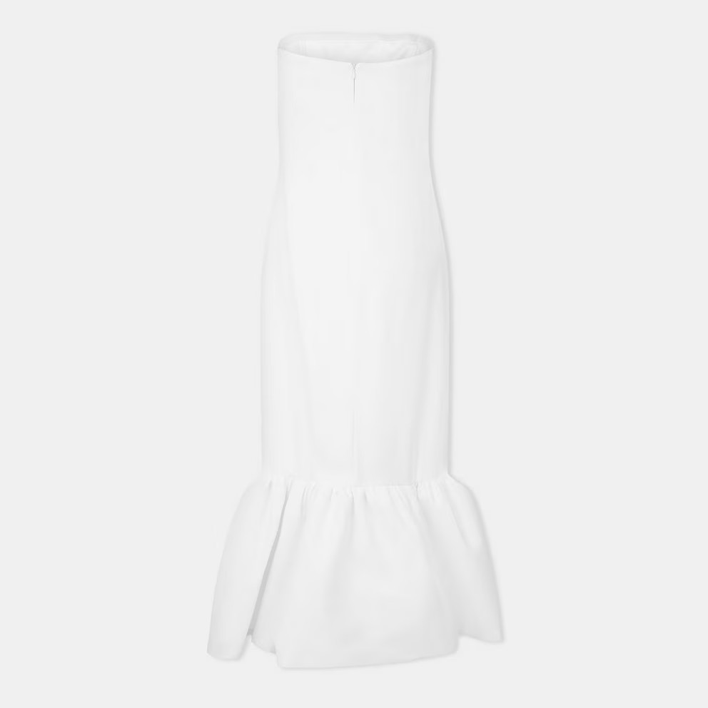 Odd Muse SUltimate Muse Strapless Peplum Hem Midi Dress Size Small UK 8 New