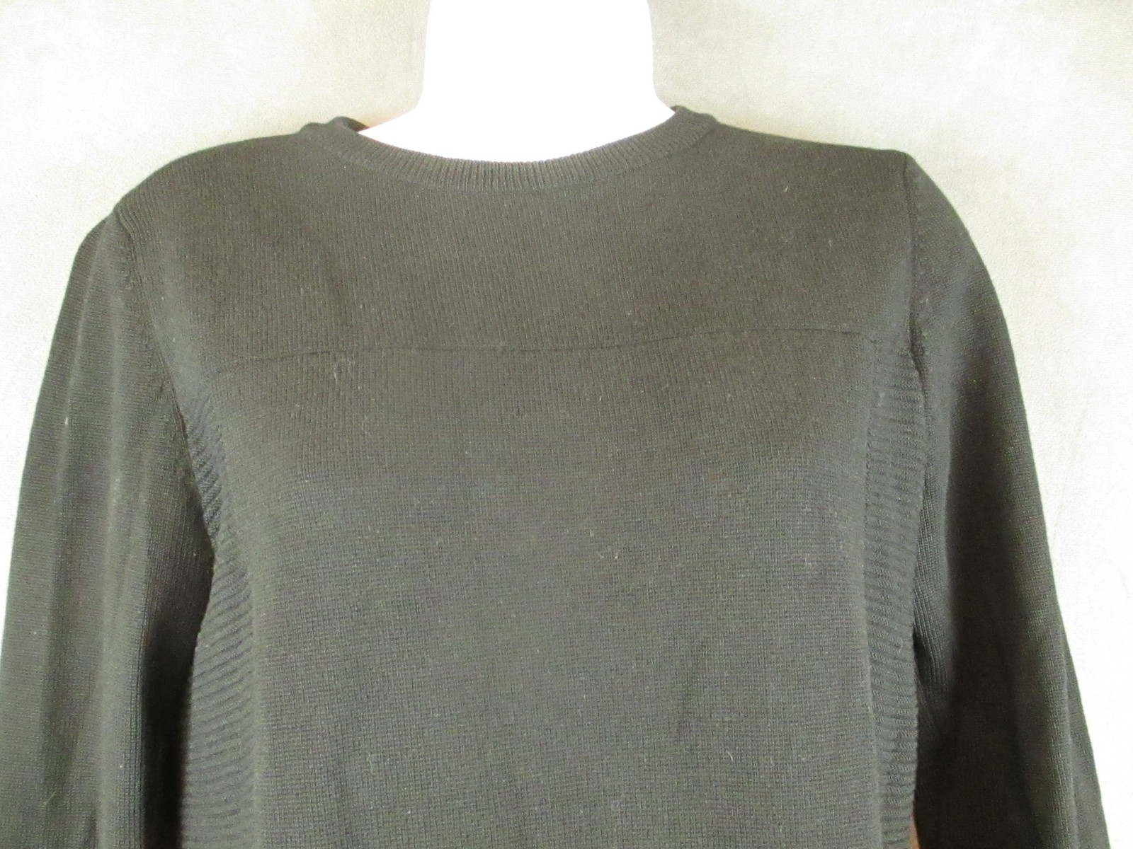 Filippa K Sweater Dress Womens Small Merino Wool Long Sleeve Zip Back Pullover