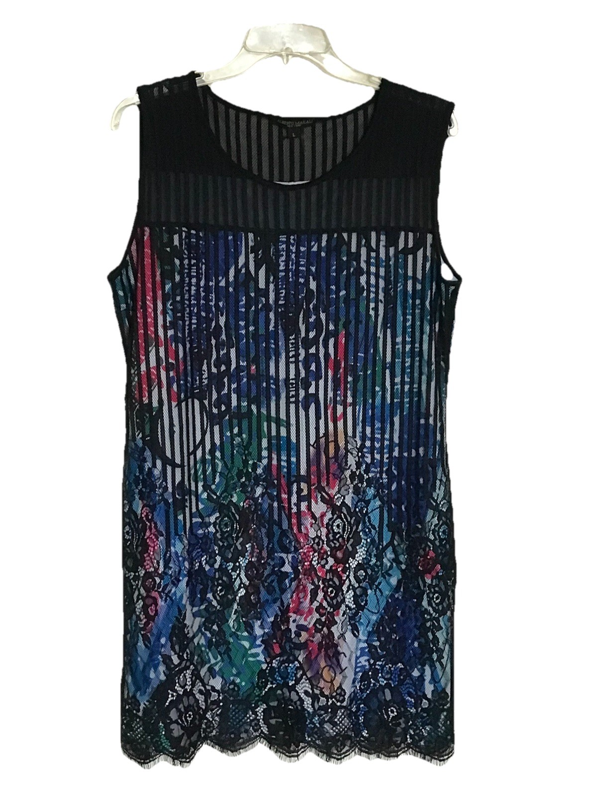 Alberto Makali New Yoel Lace Overlay Dress – Size Large