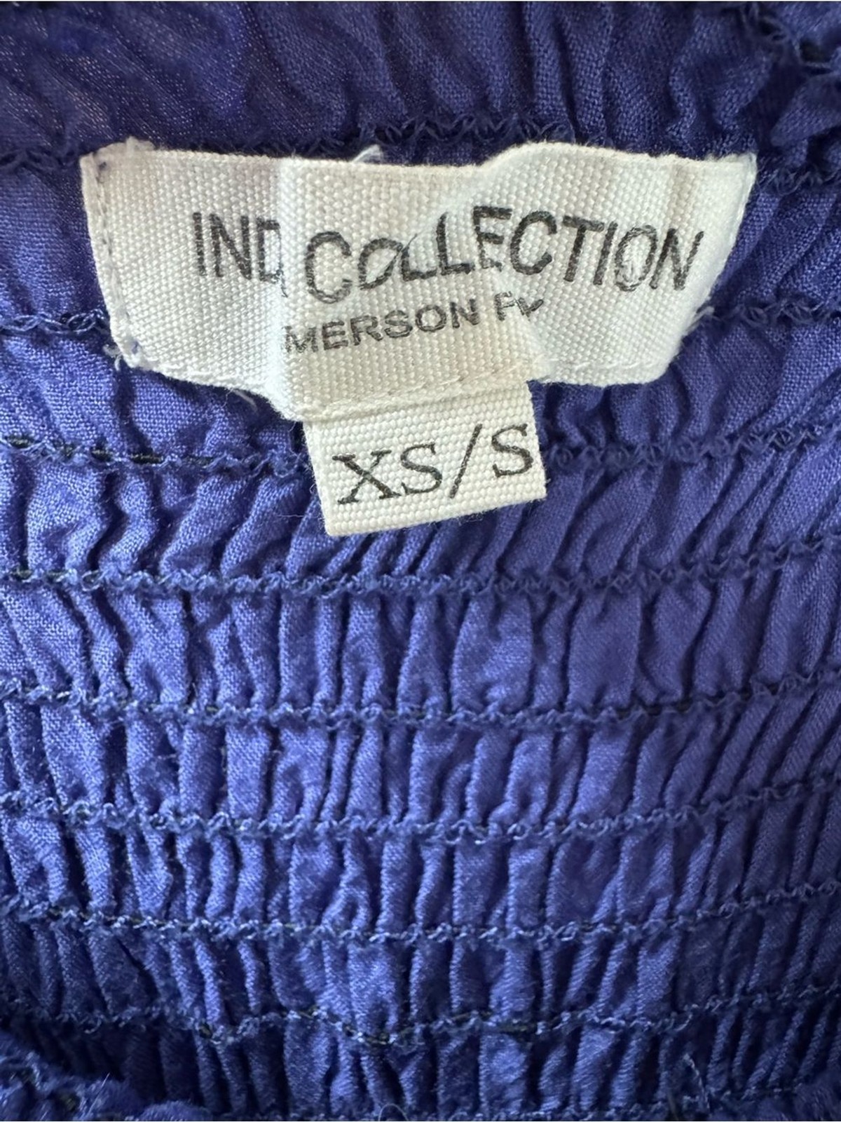 Emerson Fry India Collection Santiago Sundress Sleeveless Midi Iris Purple XS/S