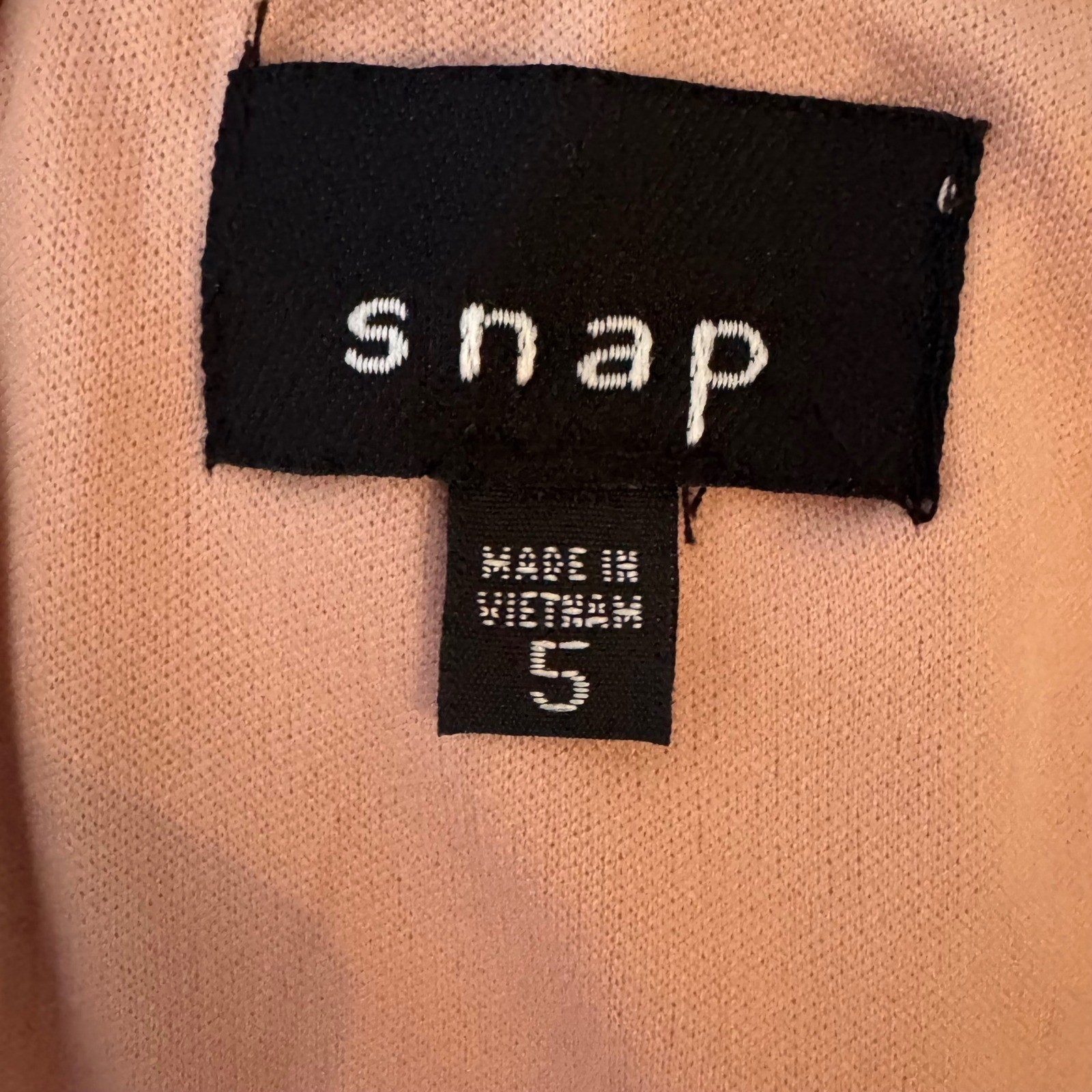 Strapless Pleated Cocktail Dress Pink/Peach Rose Gold Mini