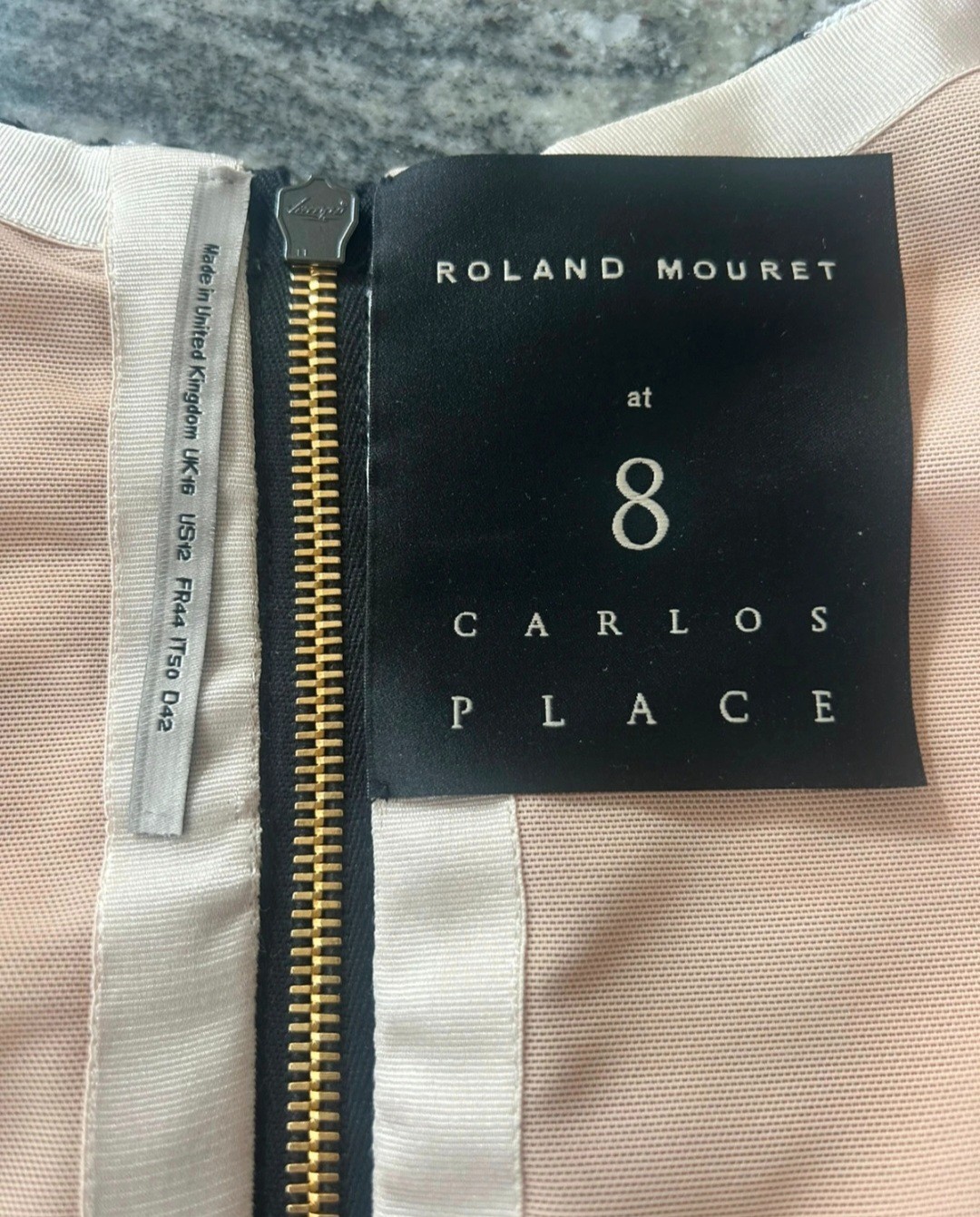 Vintage Roland Mouret iconic Galaxy Dress uk 14 16 us 8 12- Wedding Races Cruise