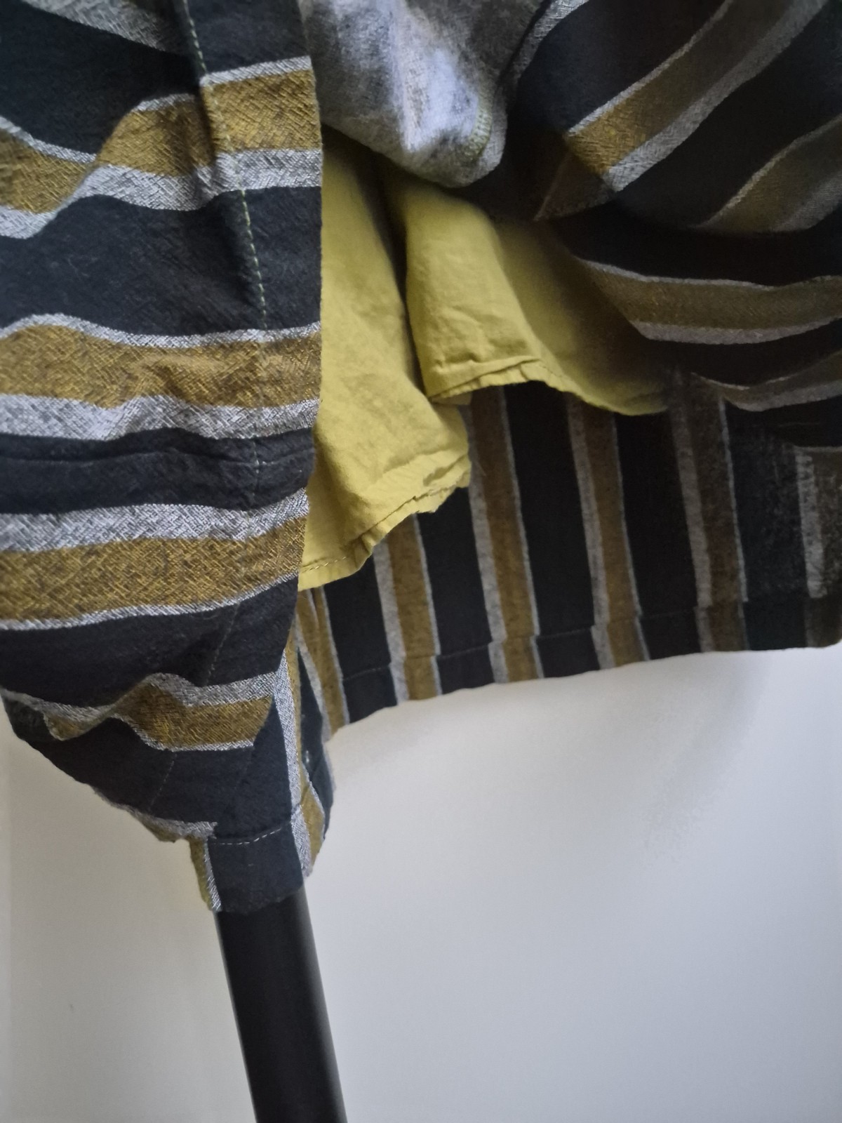Effortless Elegance: Saint Geraldine 100% Cotton Striped Tunic Dress S