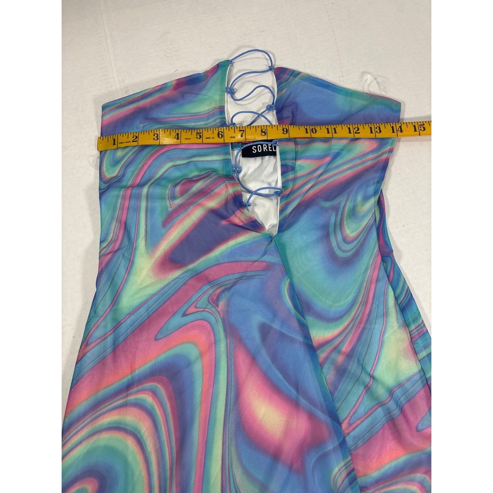 Sorella Abstract Print Bodycon Dress – Size M