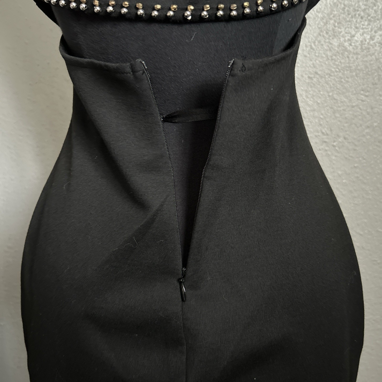 Black Sequence Dress Size M