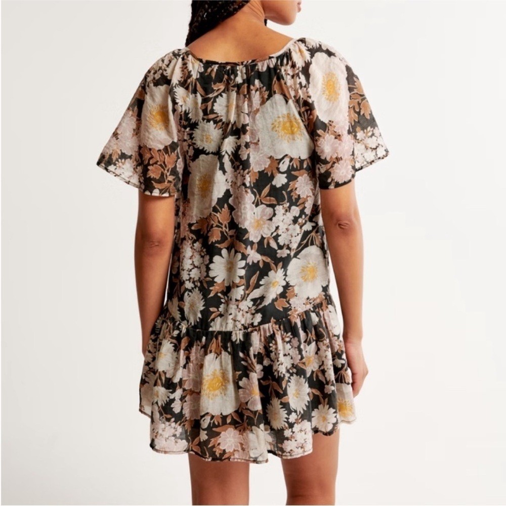 Abercrombie Floaty Trapeze Mini Dress – M