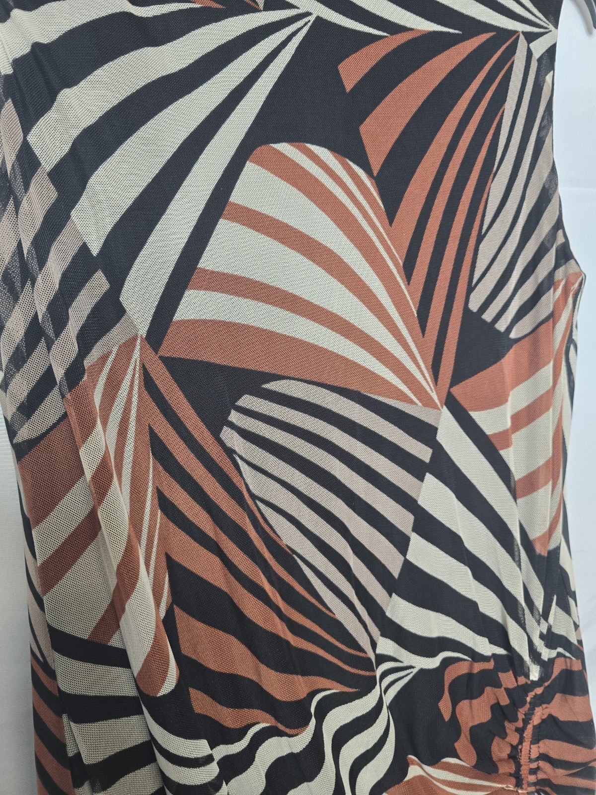 Connected Apparel Geometric Multicolor Dress 12
