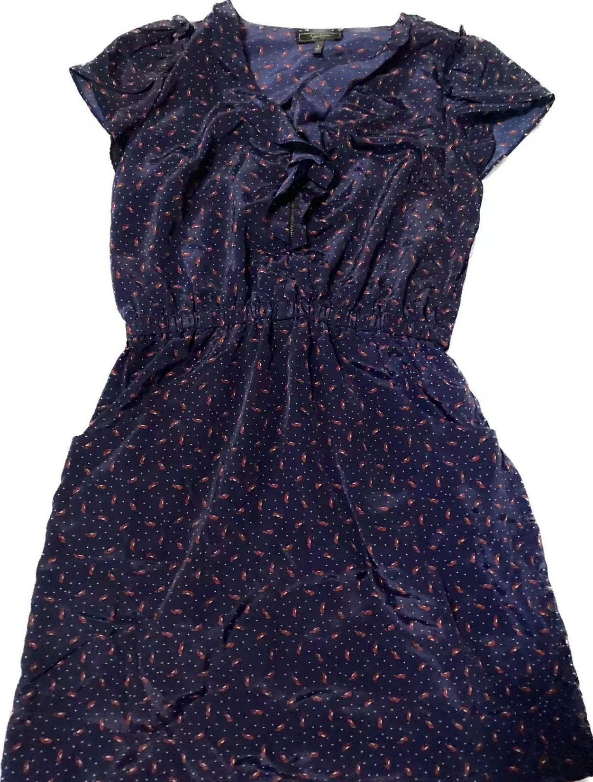 Elena Gilbert Jessica Simpson Ellington Shoe Print Dress