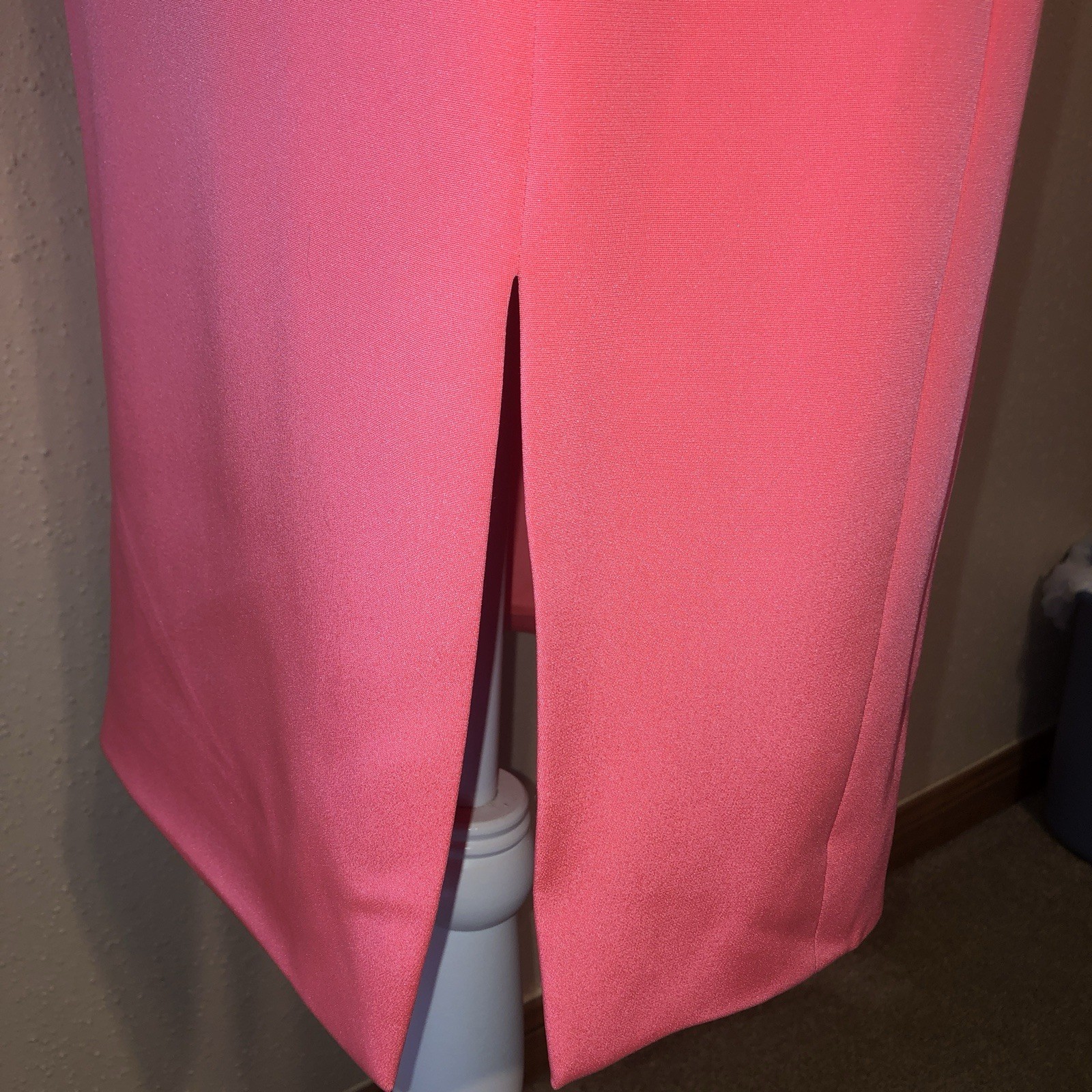 Sz 8 Cushnie et Ochs Pink Anna Open Back Silk Mini Dress