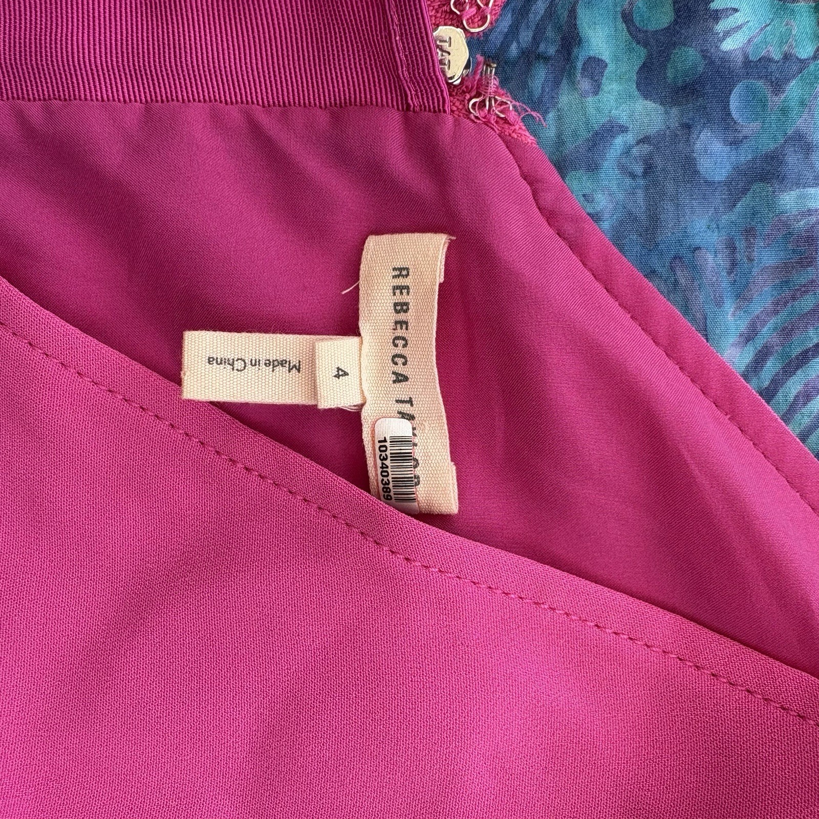 Rebecca Taylor Size 4 Bubblegum Pink Dress A Line Mermaid Mini Fit