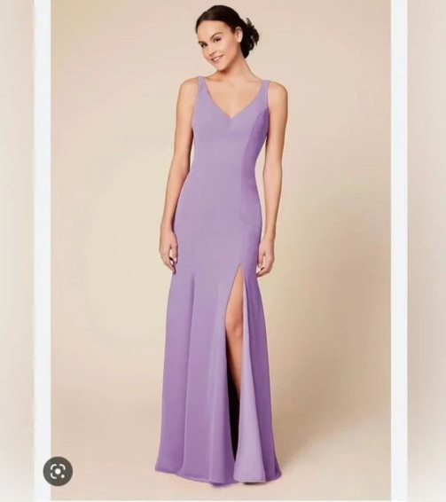 Dear Cleo Melanie Dress Lavender Bridesmaid Wedding Formal Purple Prom Sz 2 NWT
