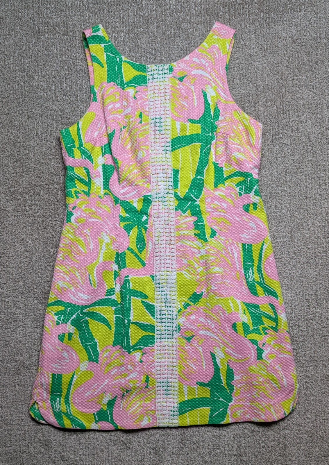Lilly Pulitzer Fan Dance Dress 20th Anniversary Target Flamingos Women’s Sz 14