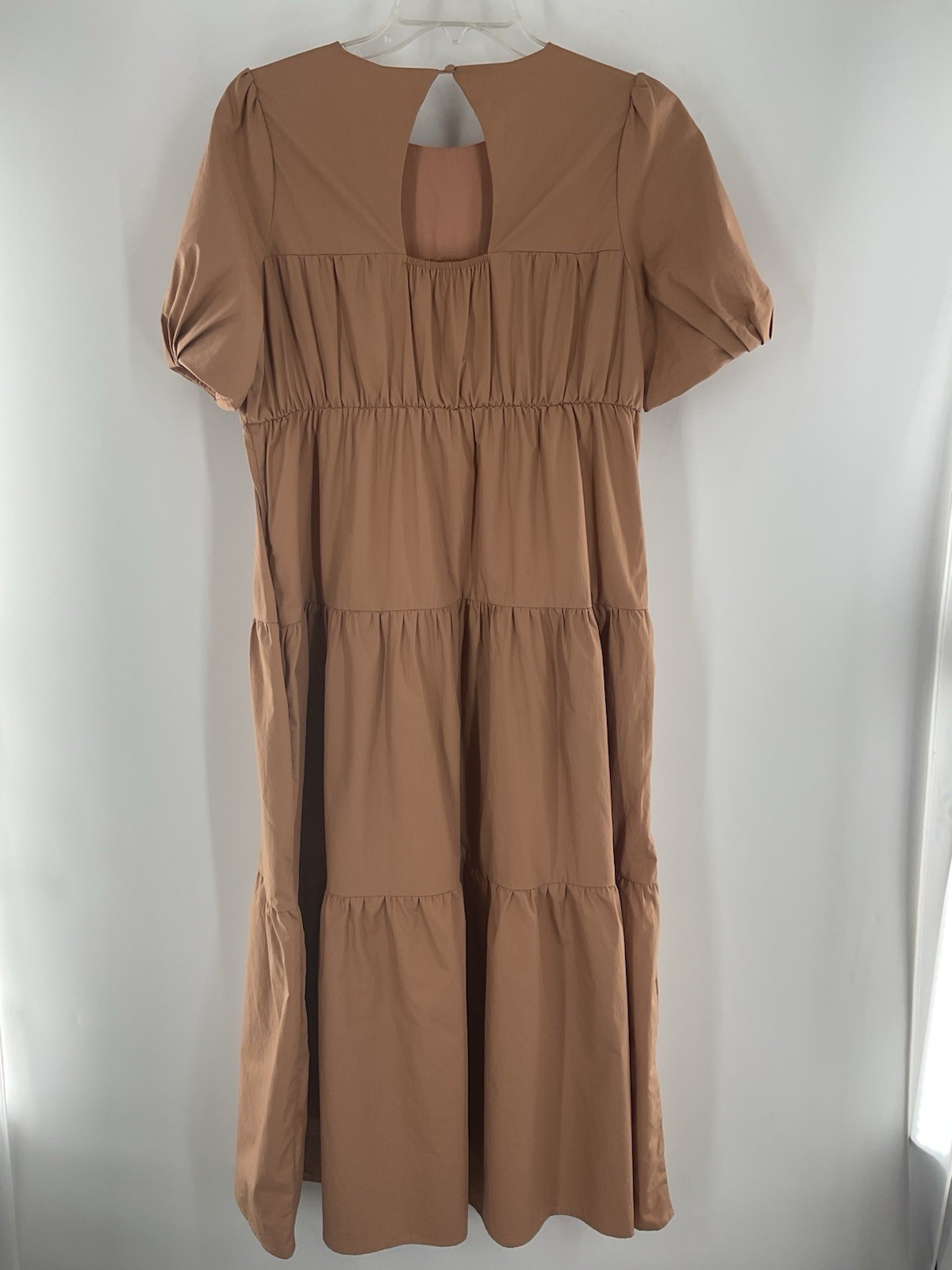 Mod Ref Dress Women’s Medium Brown NWT Maxi A Line 138
