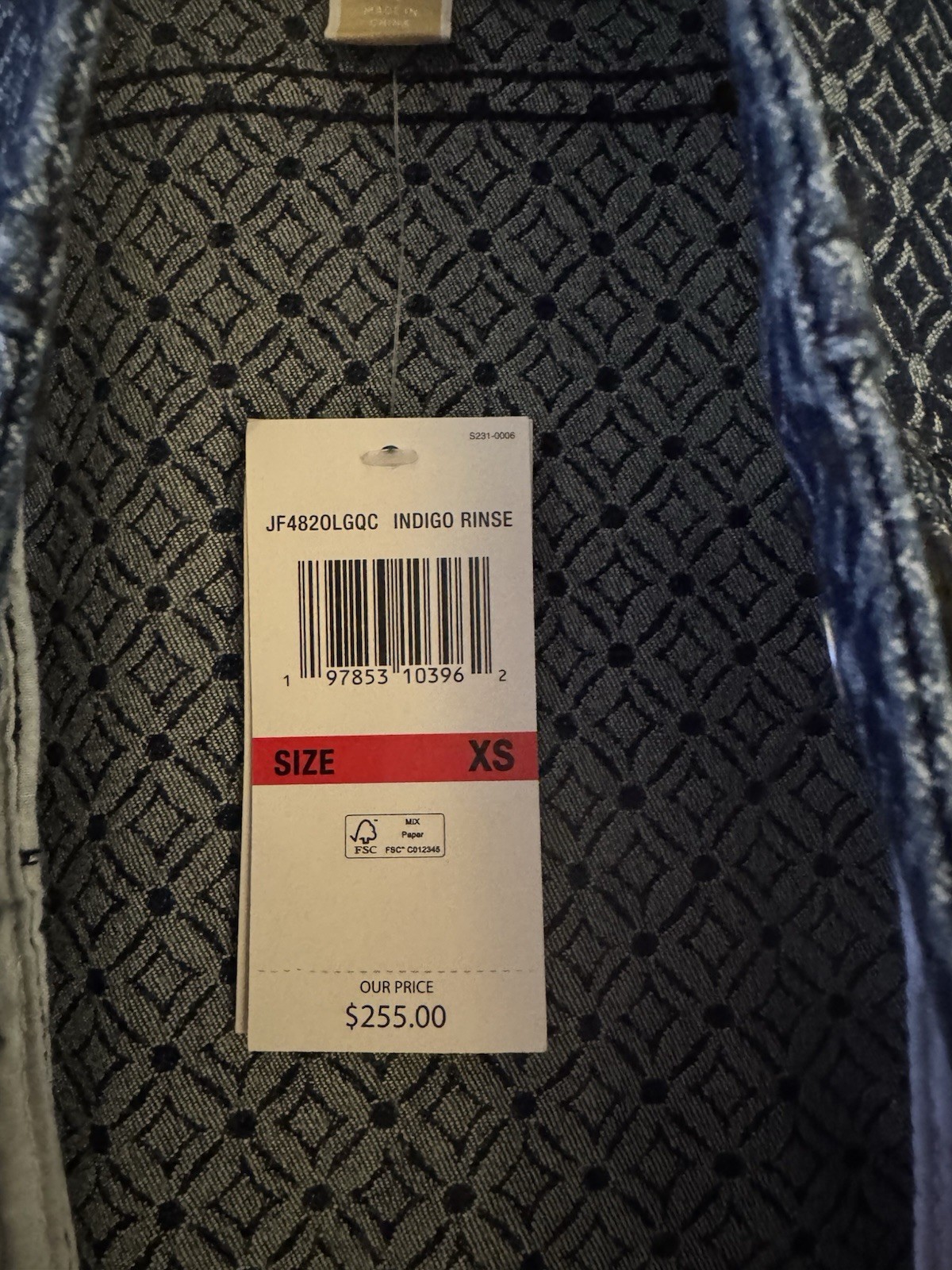 michael kors denim dress xs NWT