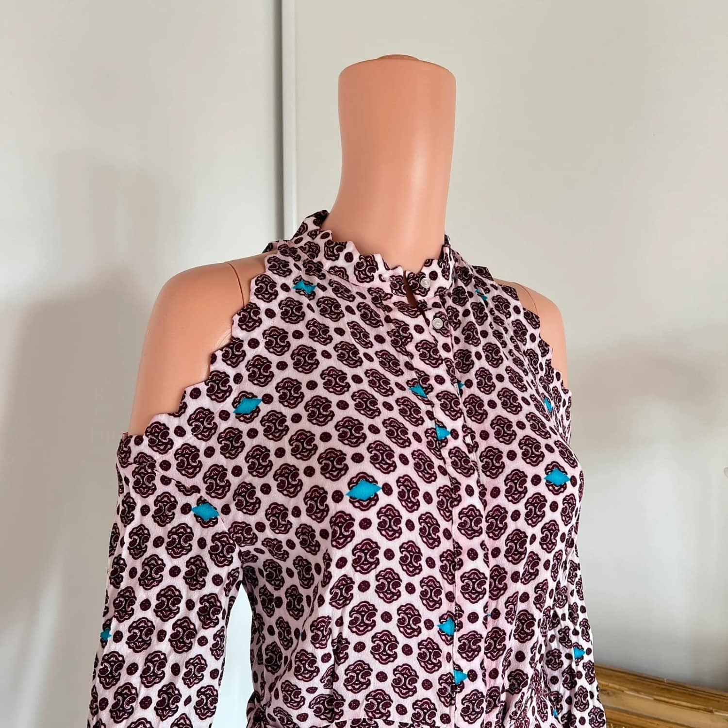 Maje Mini Dress S 36 Mini Dress Mini Robe E18ralinka