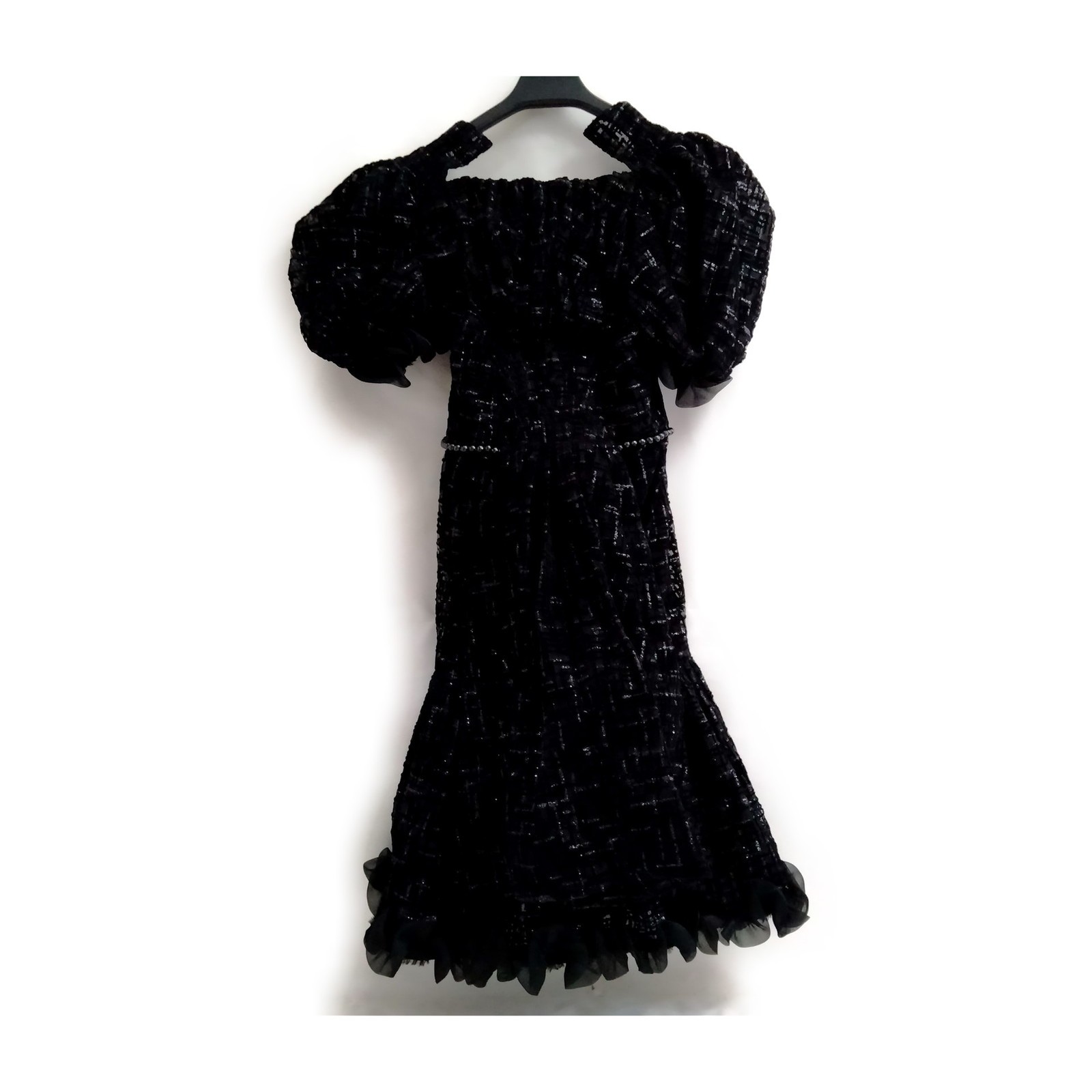 Chanel Dress Ladies Rayon Polyester Nylon 3988080