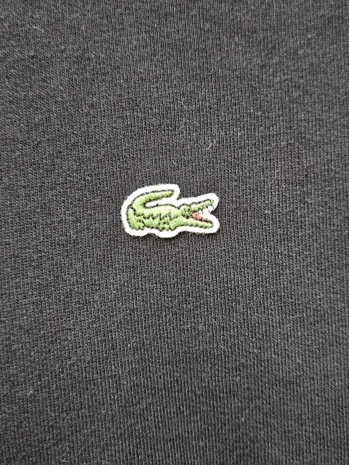 Lacoste Oversized 1/4 Zip Jacguard jumper Dress Womens Size 44
