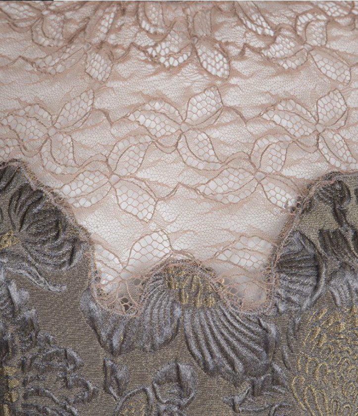 Class Roberto Cavalli Silk Blend Floral Brocade Dress IT 44 / US 10-12
