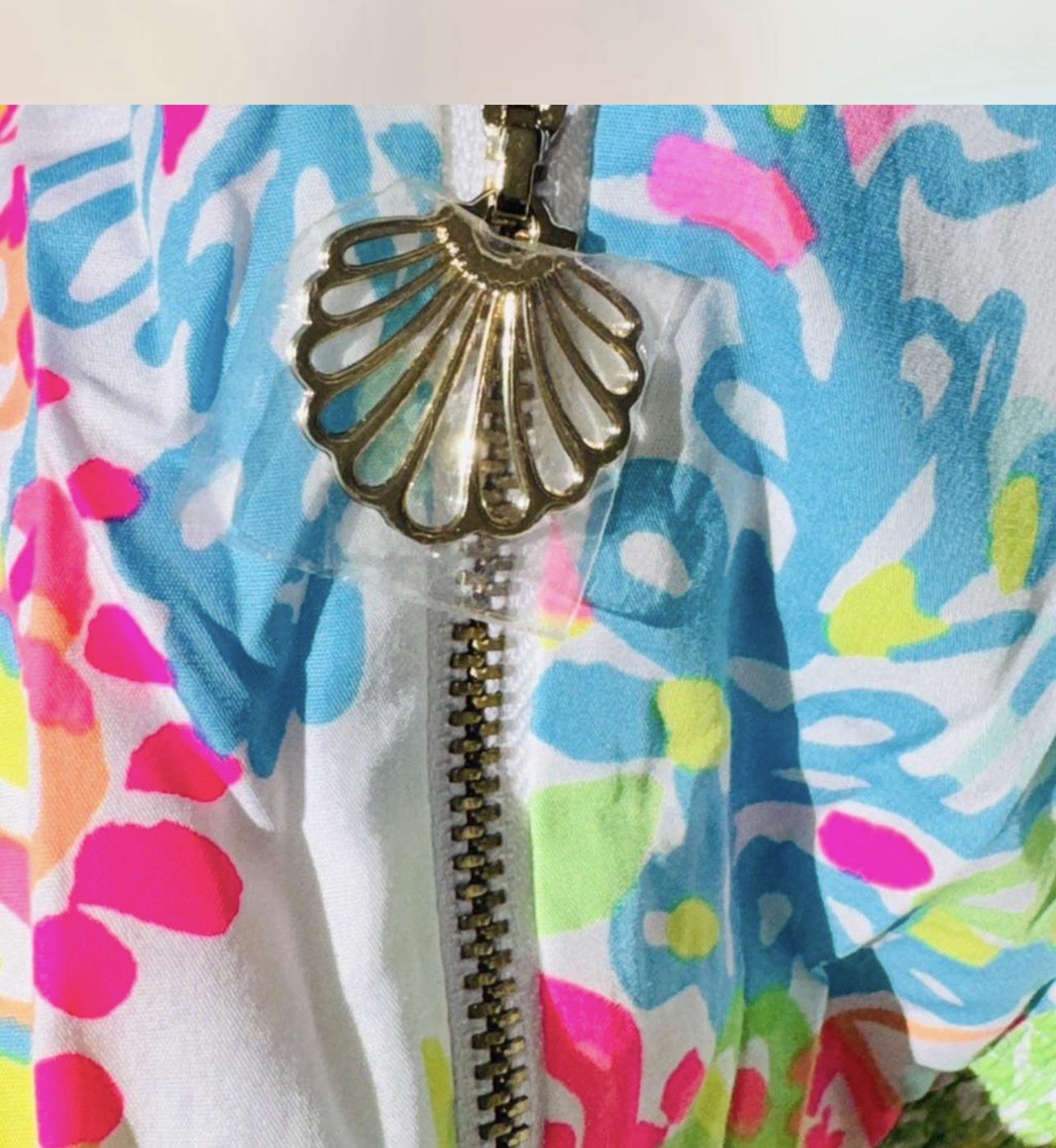 Lilly Pulitzer Ardleigh Lovers Coral Size 0 XS Bright Multicolor Floral Neon EUC