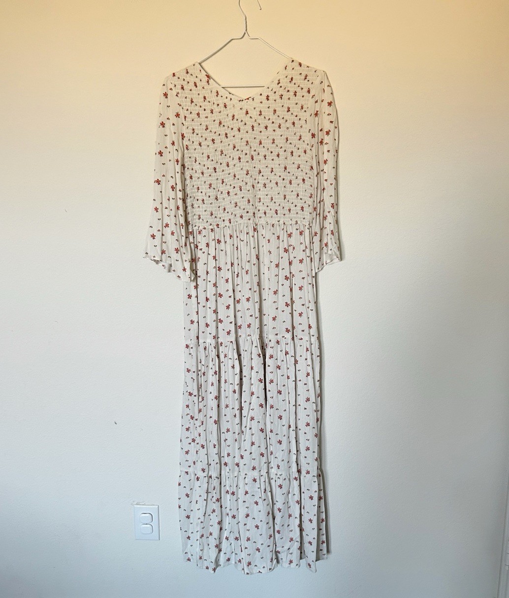 Christy Dawn The Basil Floral Maxi Dress Rosebud Ditsy XL NWT