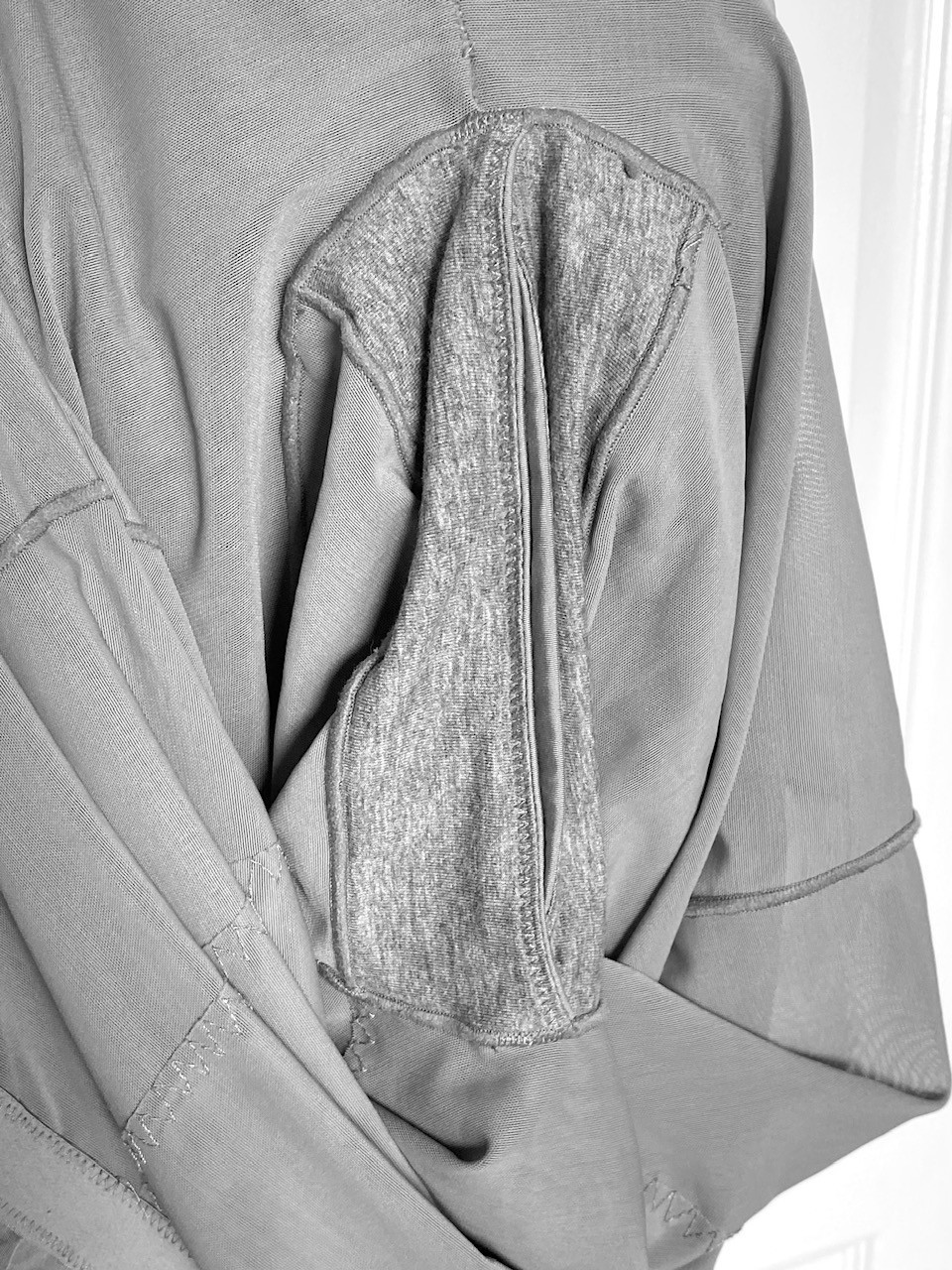 Popilush Gray Shapewear Modal Sleeveless Mock Neck Slimming Maxi Dress XL 14/16