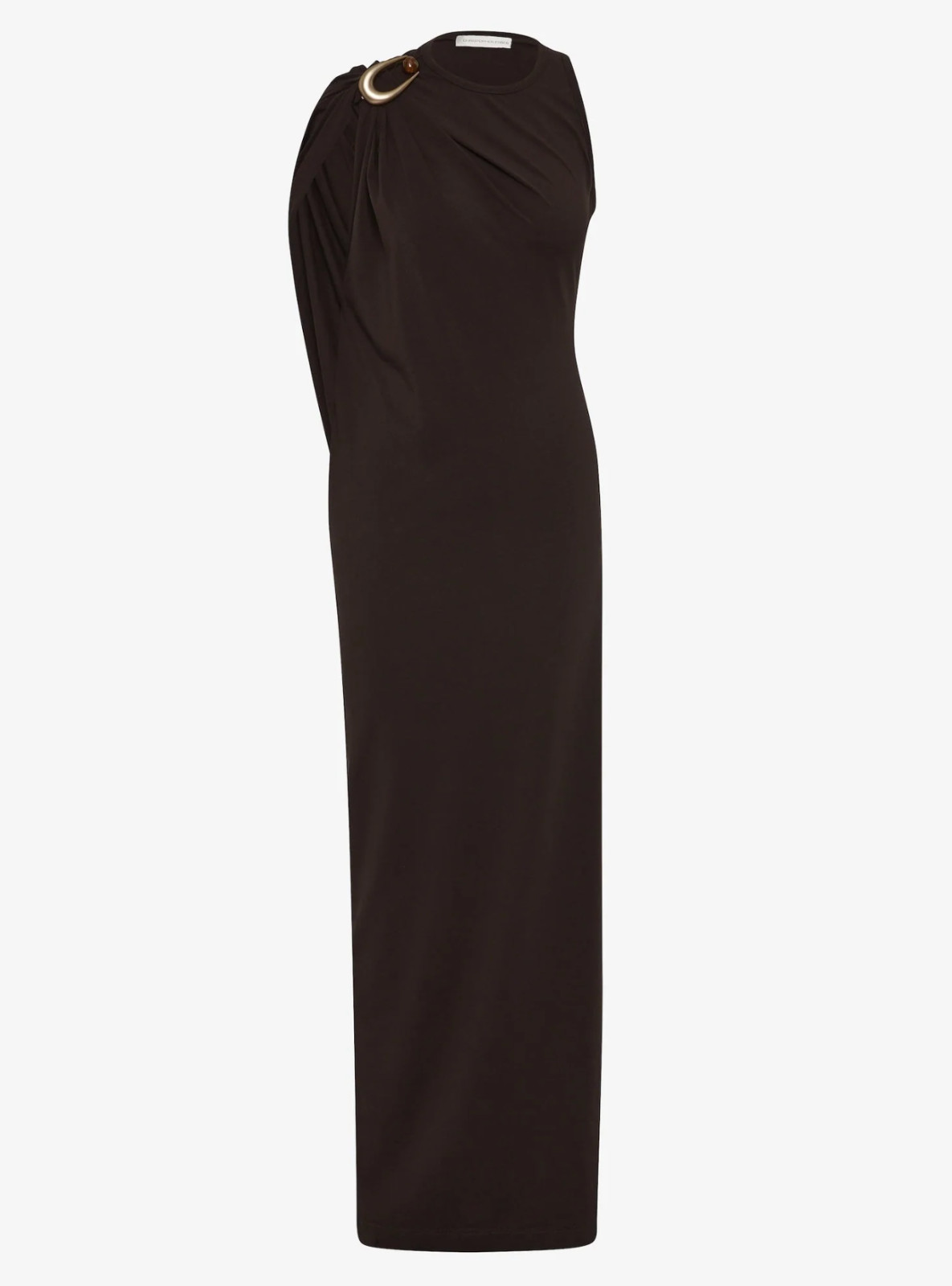 BNWT CHRISTOPHER ESBER ESPRESSO STONE PIN COLUMN TEE DRESS – SIZE 4 US