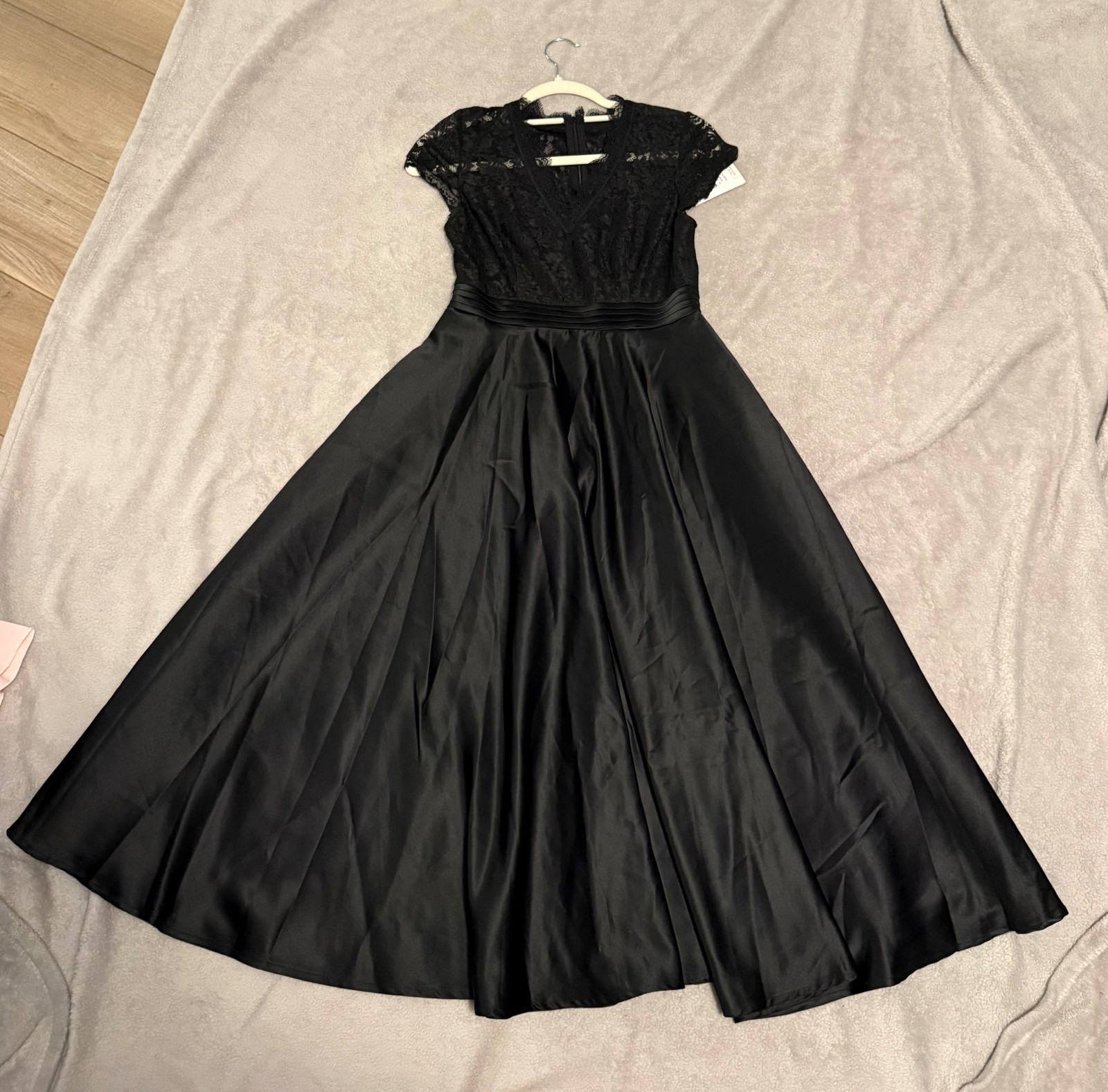 black cocktail dress