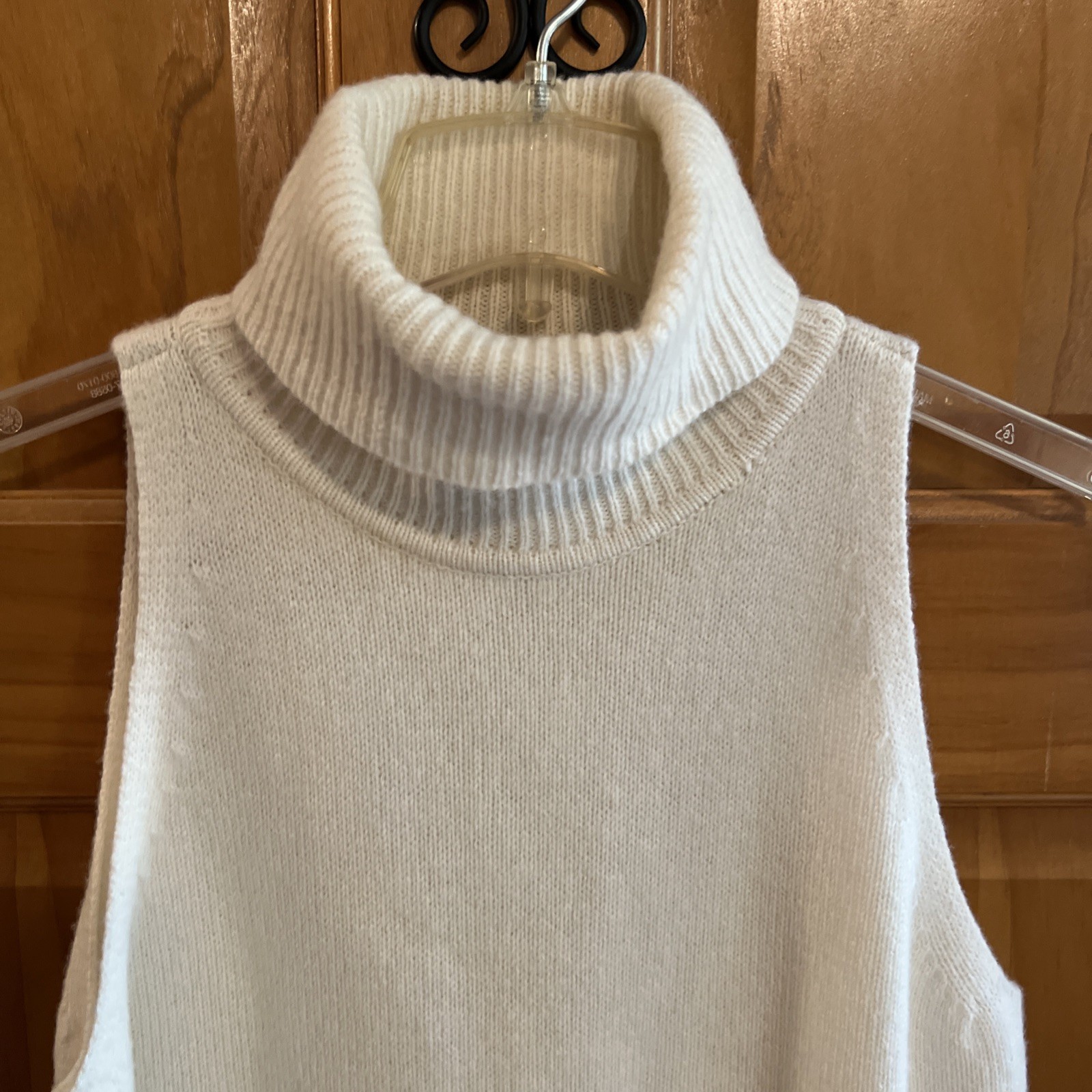 LAUREN RALPH LAUREN Ivory Cream Wool & Cashmere Sweater Dress Size Small W/ Tags