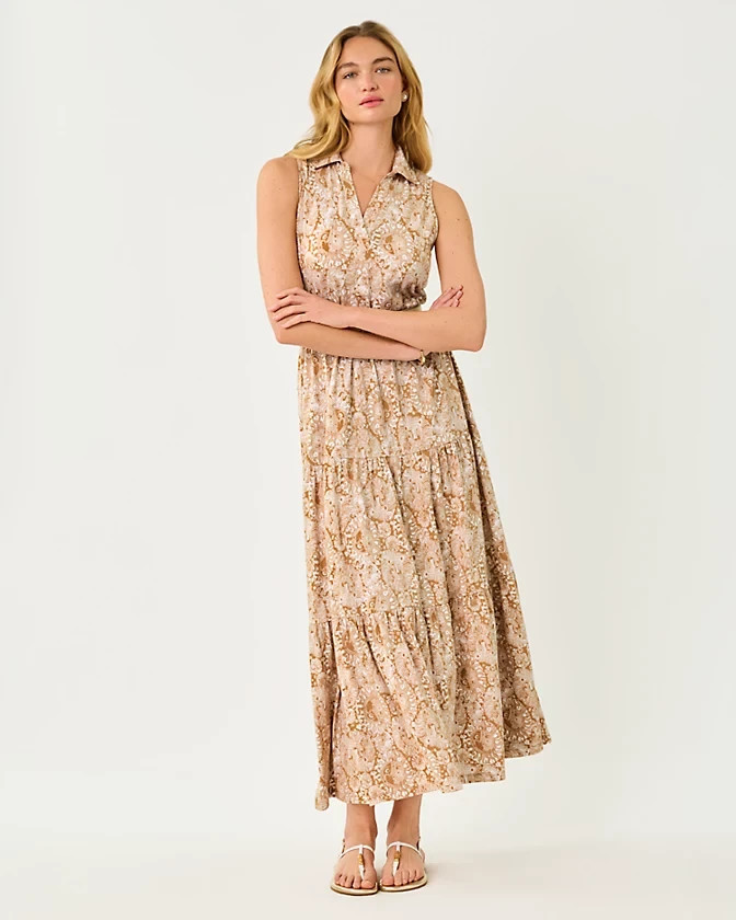 NWT Lilly Pulitzer Riegan Maxi Dress 2 Color , Choose Size !