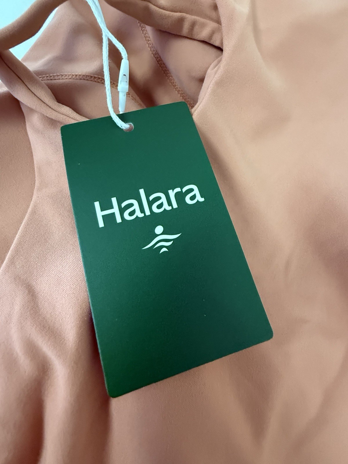 HALARA Softlyzero Plush Backless Active Dress NWT sun baked NWT sz L